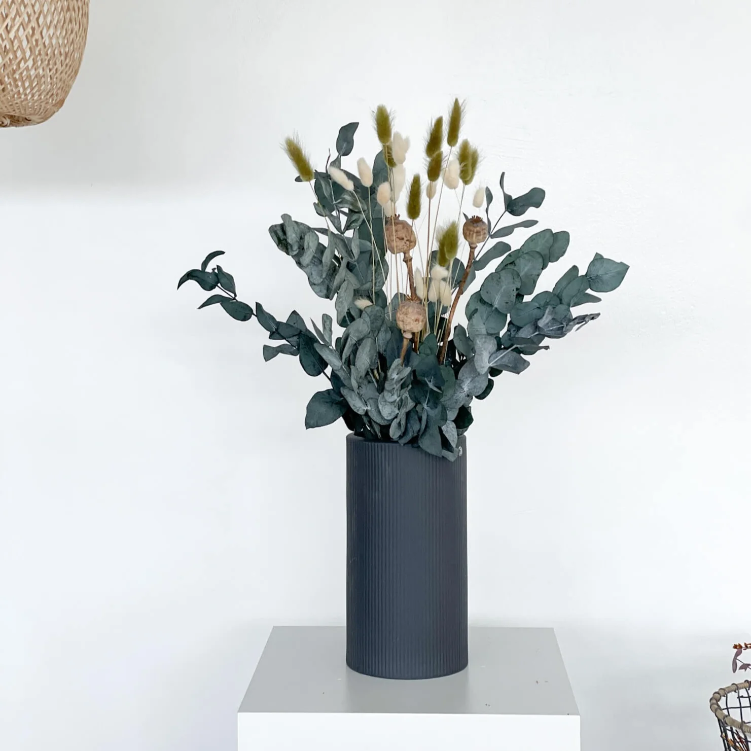 Vase Vassunda - Rillenvase