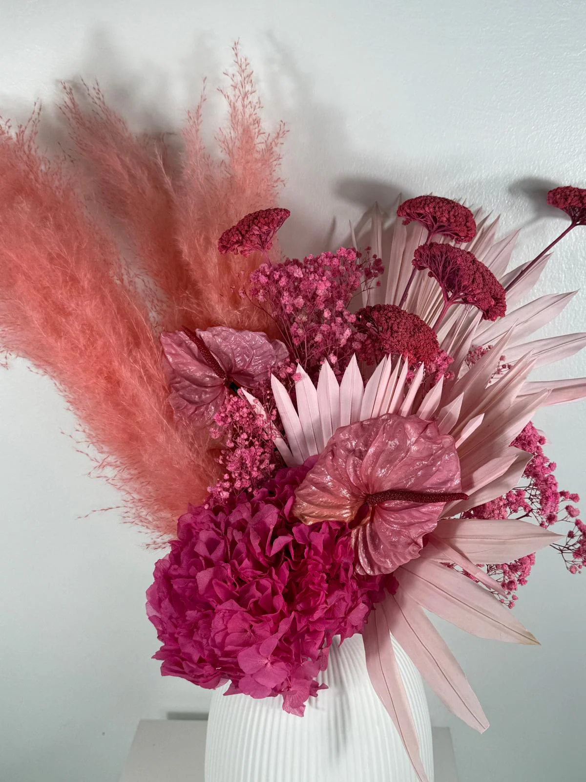 Pretty Pink: Ein Statement-Strauß in kräftigen Farben