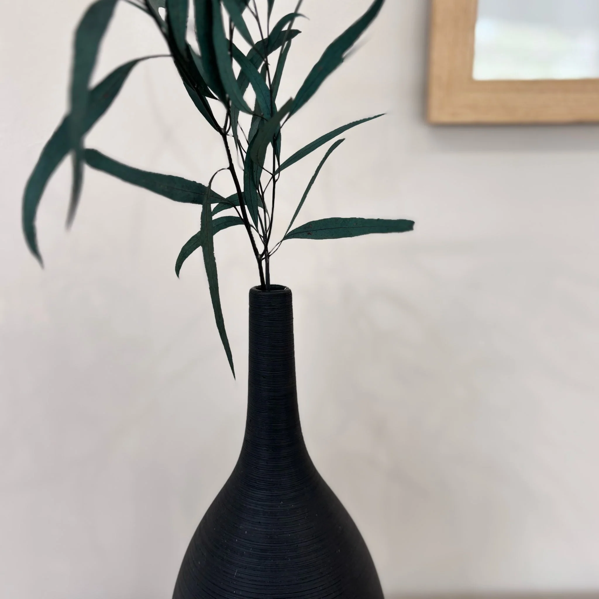 Vase Morning - schwarz
