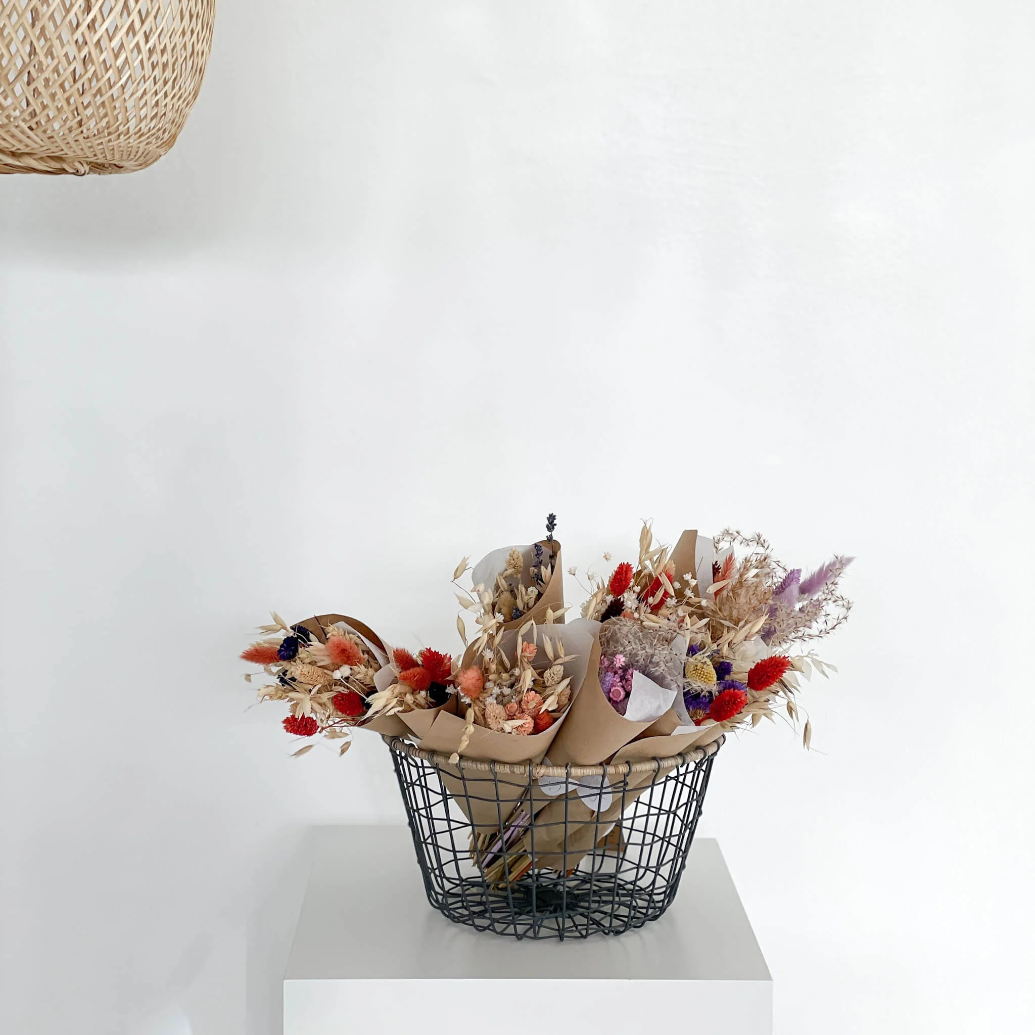 Trockenblumenstrauß Konfetti Überraschungsstrauß