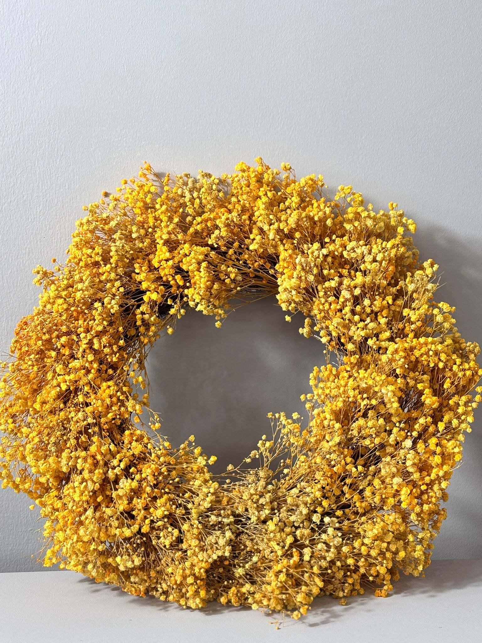 Trockenblumenkranz Schleierkraut