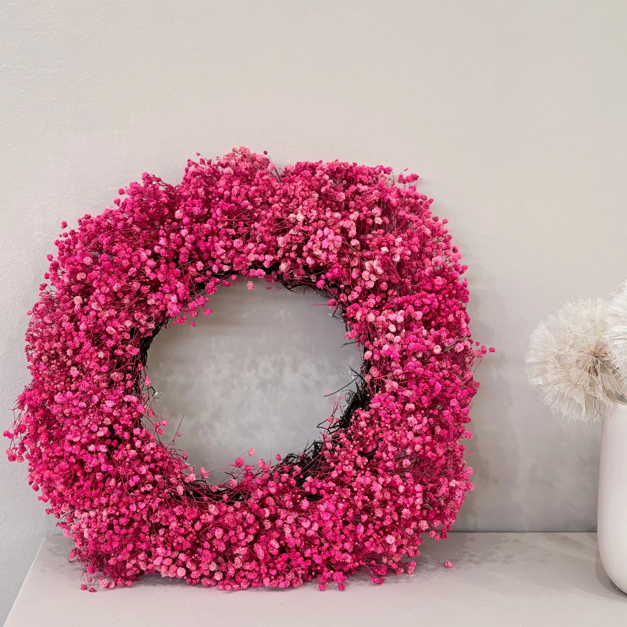 Trockenblumenkranz Schleierkraut