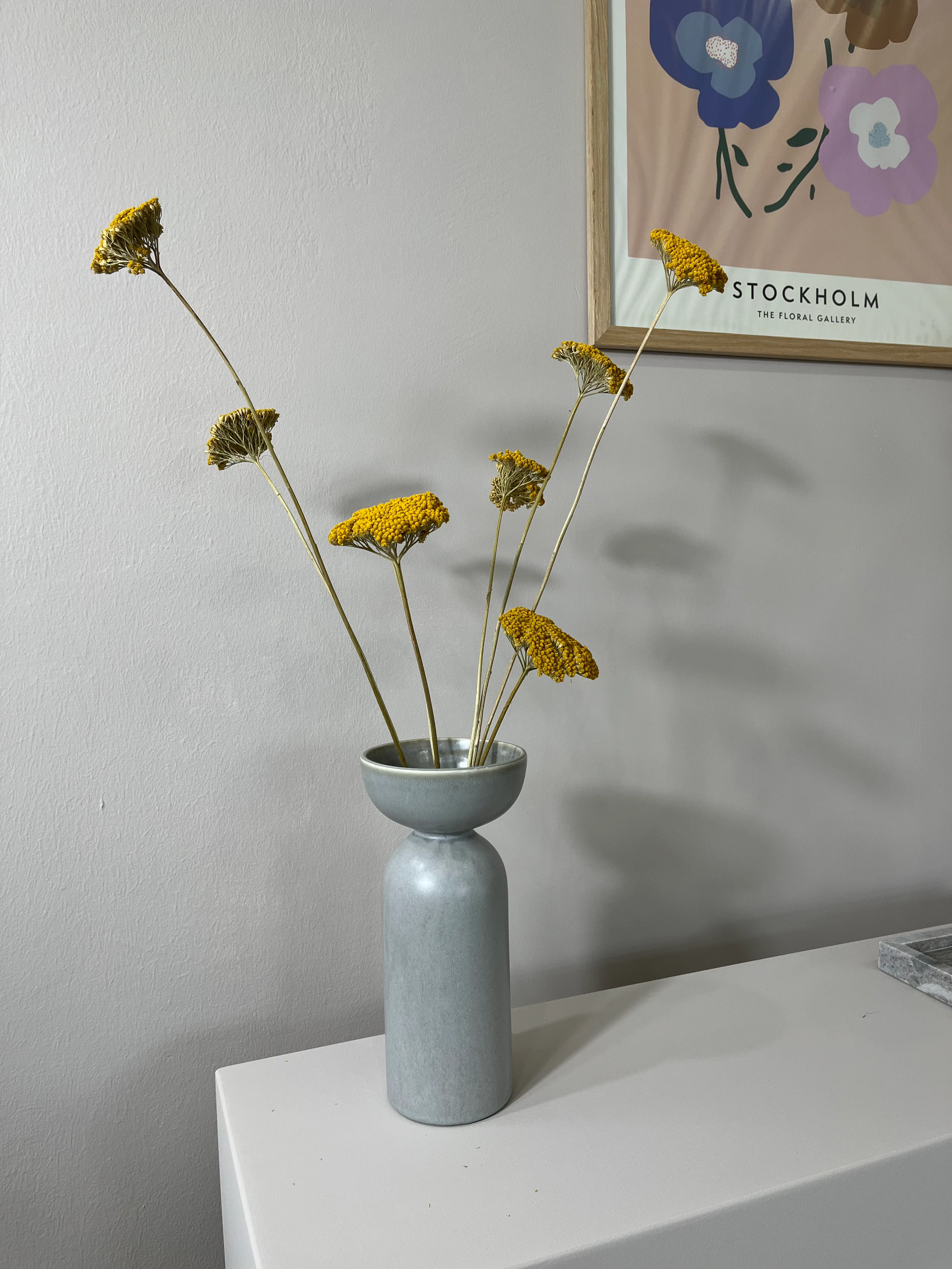 Vase Imperia - Steingutvase in moderner Form