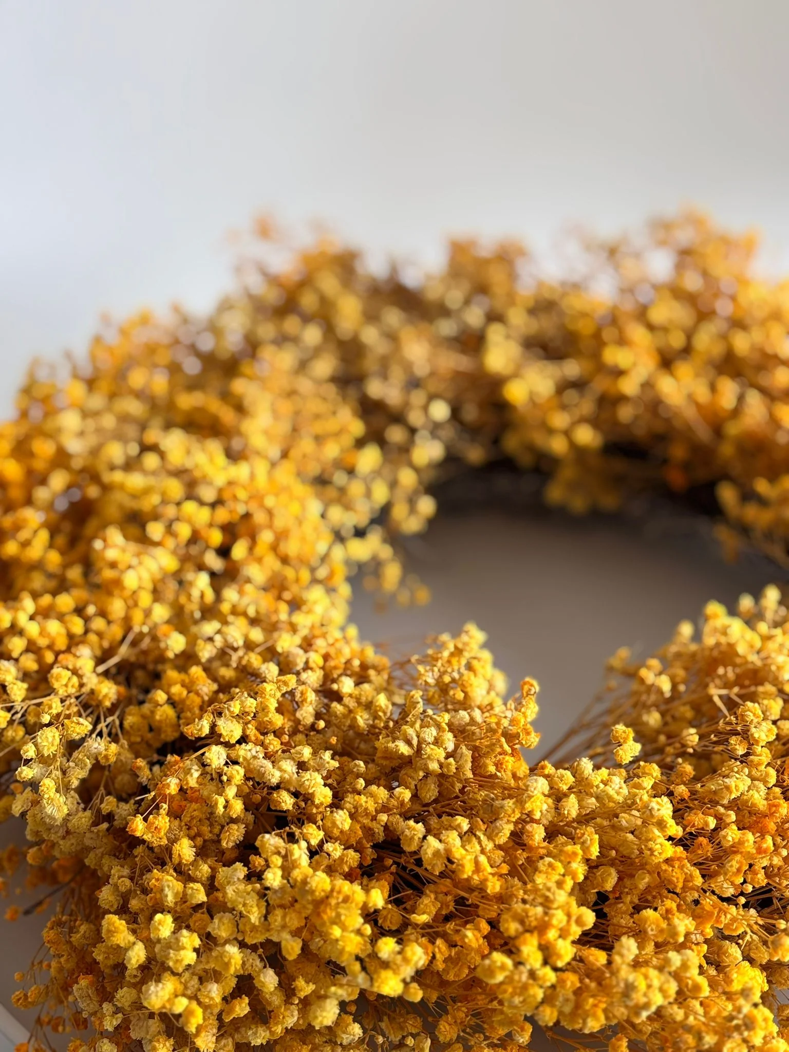 Trockenblumenkranz Schleierkraut