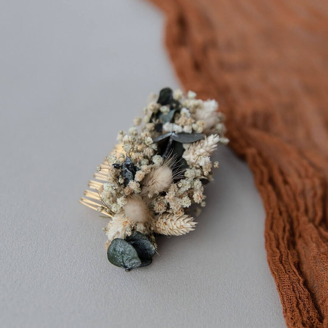 Haarkamm Eukalyptus Bohemian