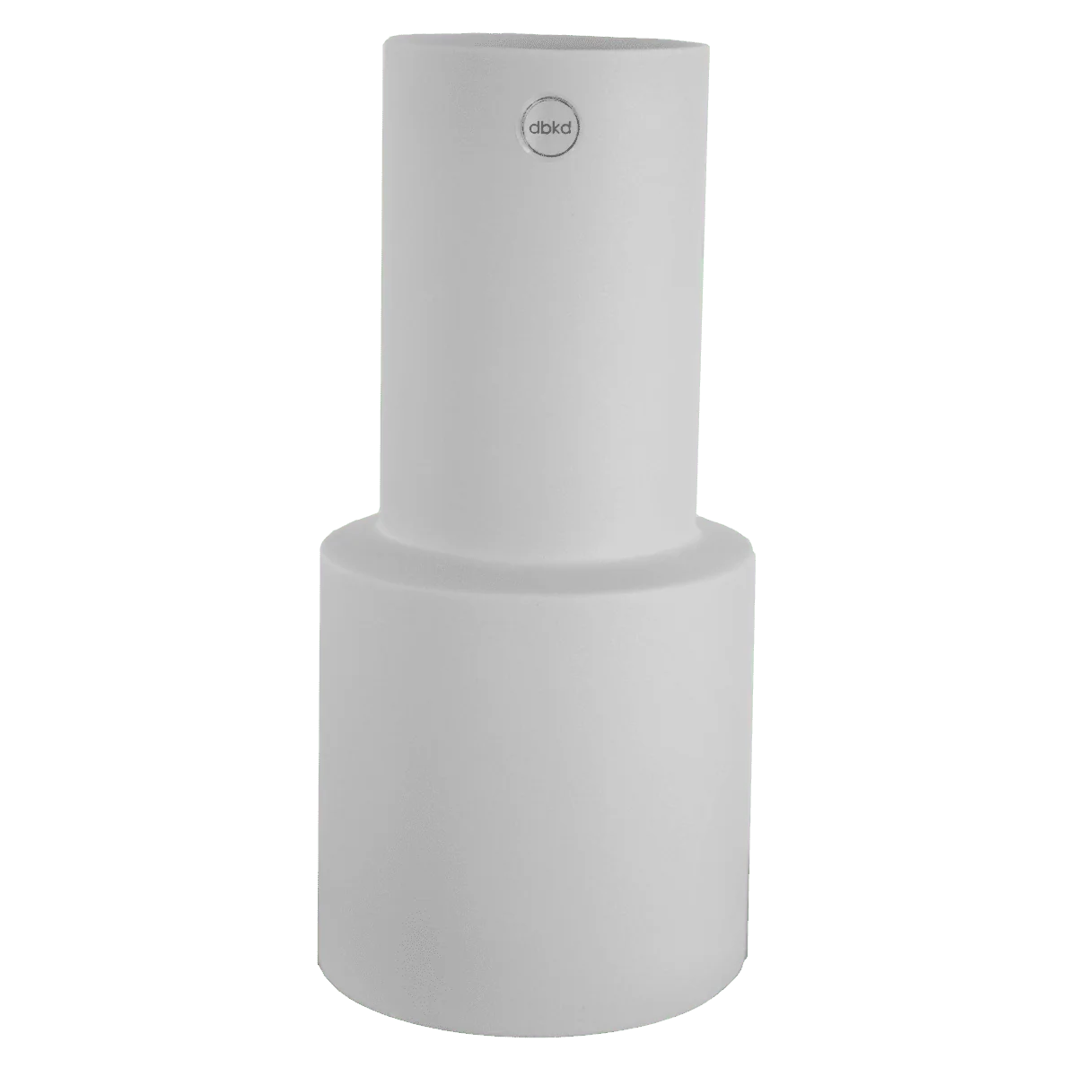 Oblong Vase: Schlichte Eleganz von Designerin Halina Fritsch in Grau und Schwarz