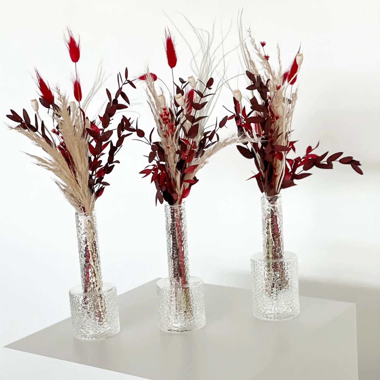 Mini-Sträuße aus Trockenblumen - das kleine Geschenk