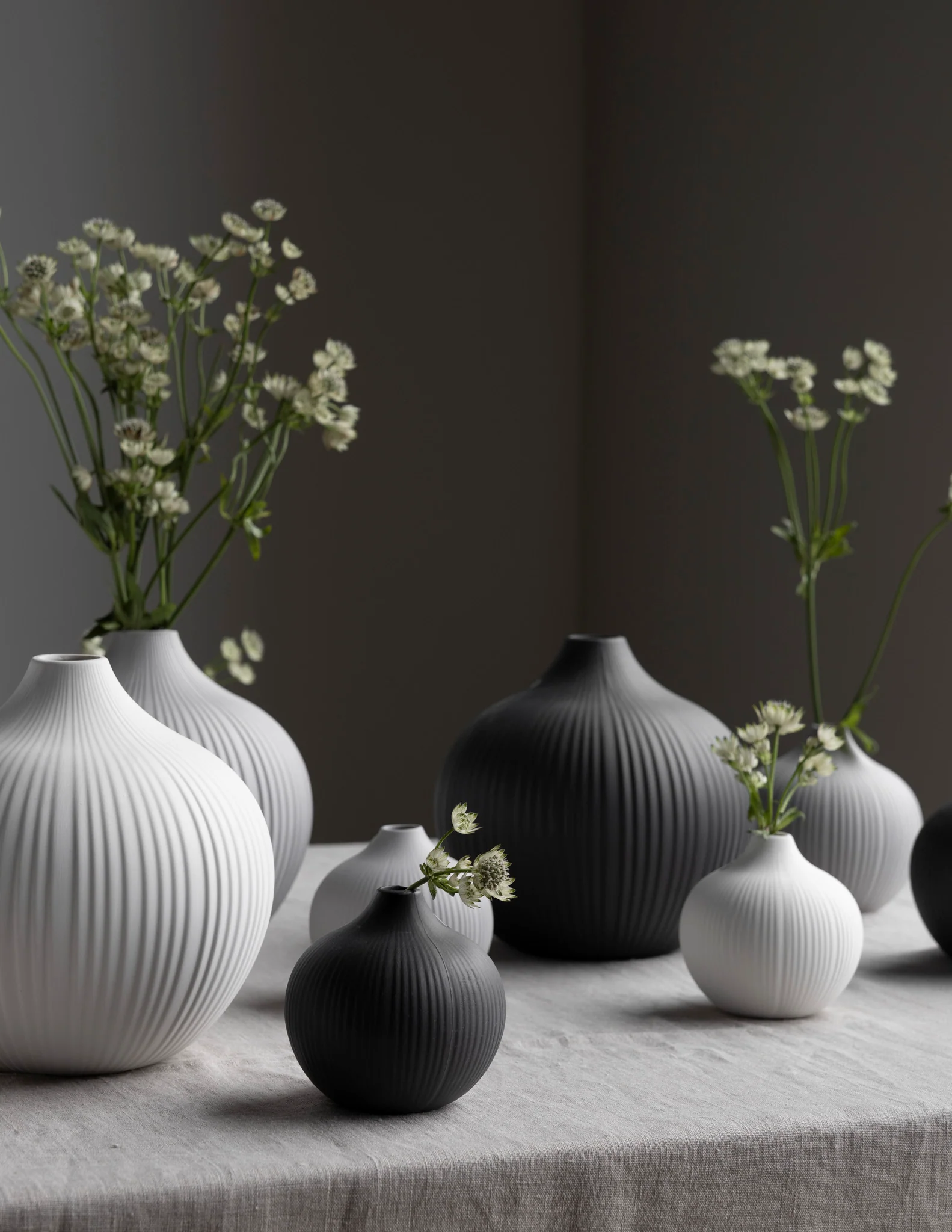 Fröbacken Vase weiss medium