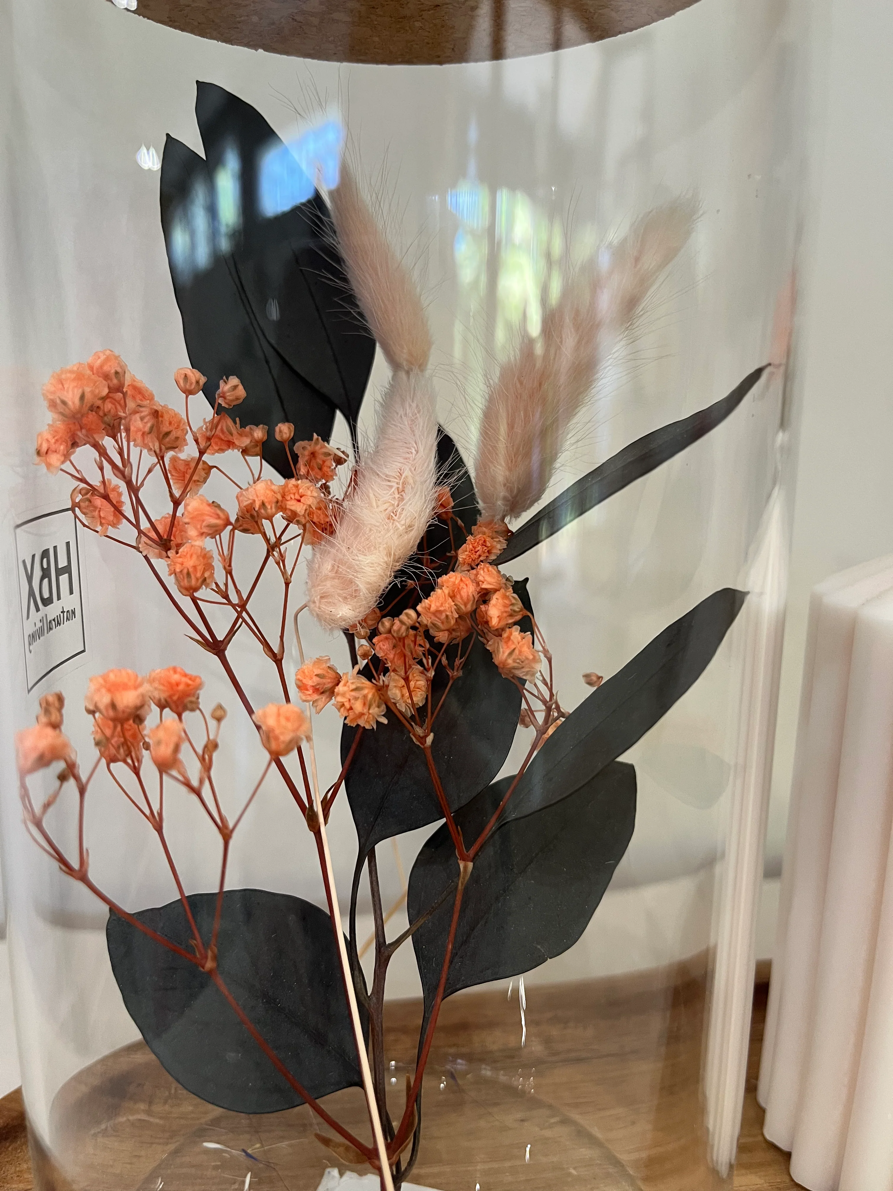 Vorratsglas Flower für Trockenblumen