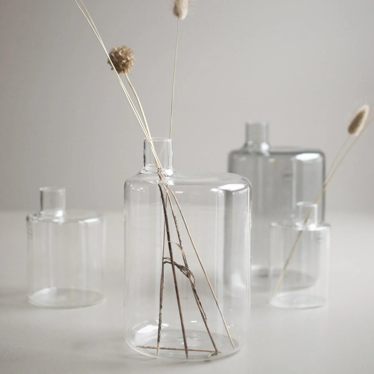 dbkd Pipe Vase Glas - die perfekte Vase für kleine Sträuße