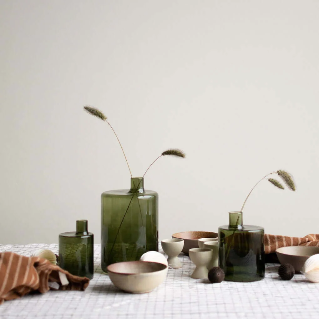 dbkd Pipe Vase Glas - die perfekte Vase für kleine Sträuße