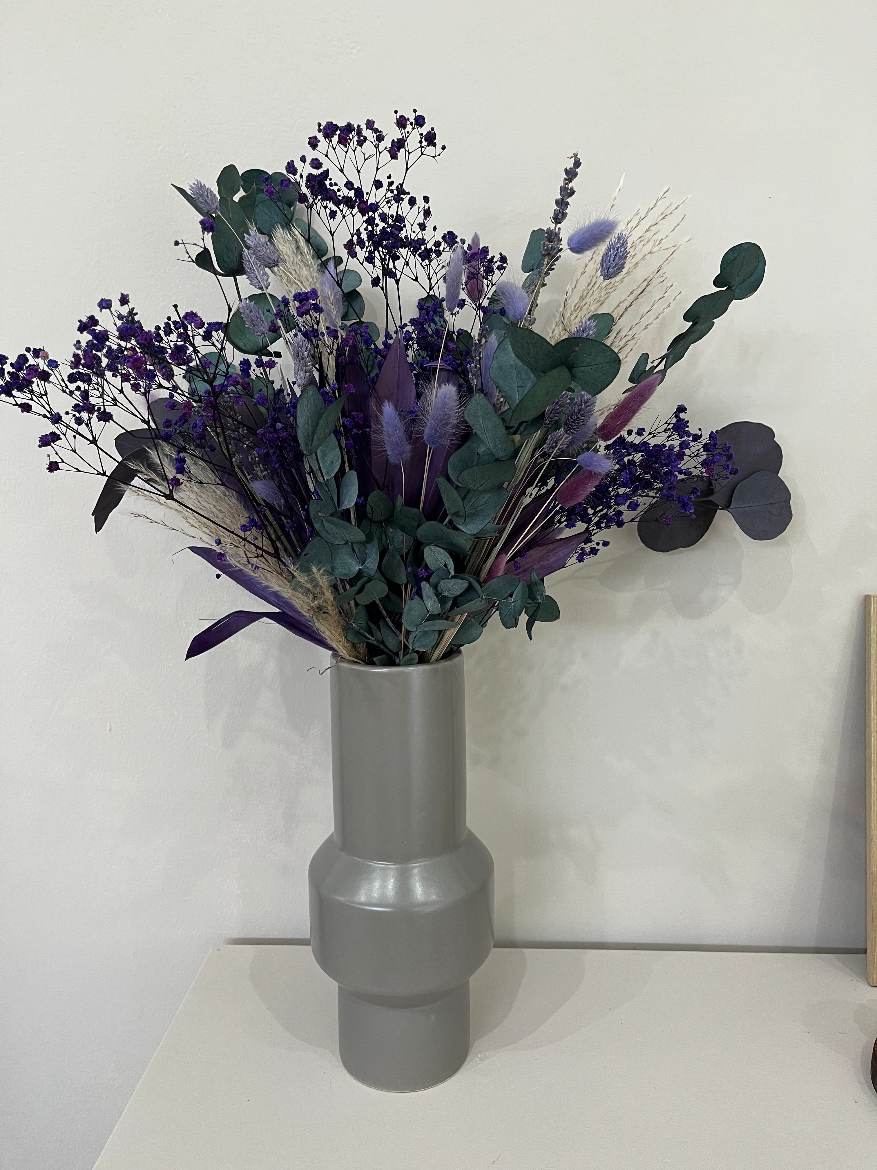 Vasen Sybil 2 Varianten - grau