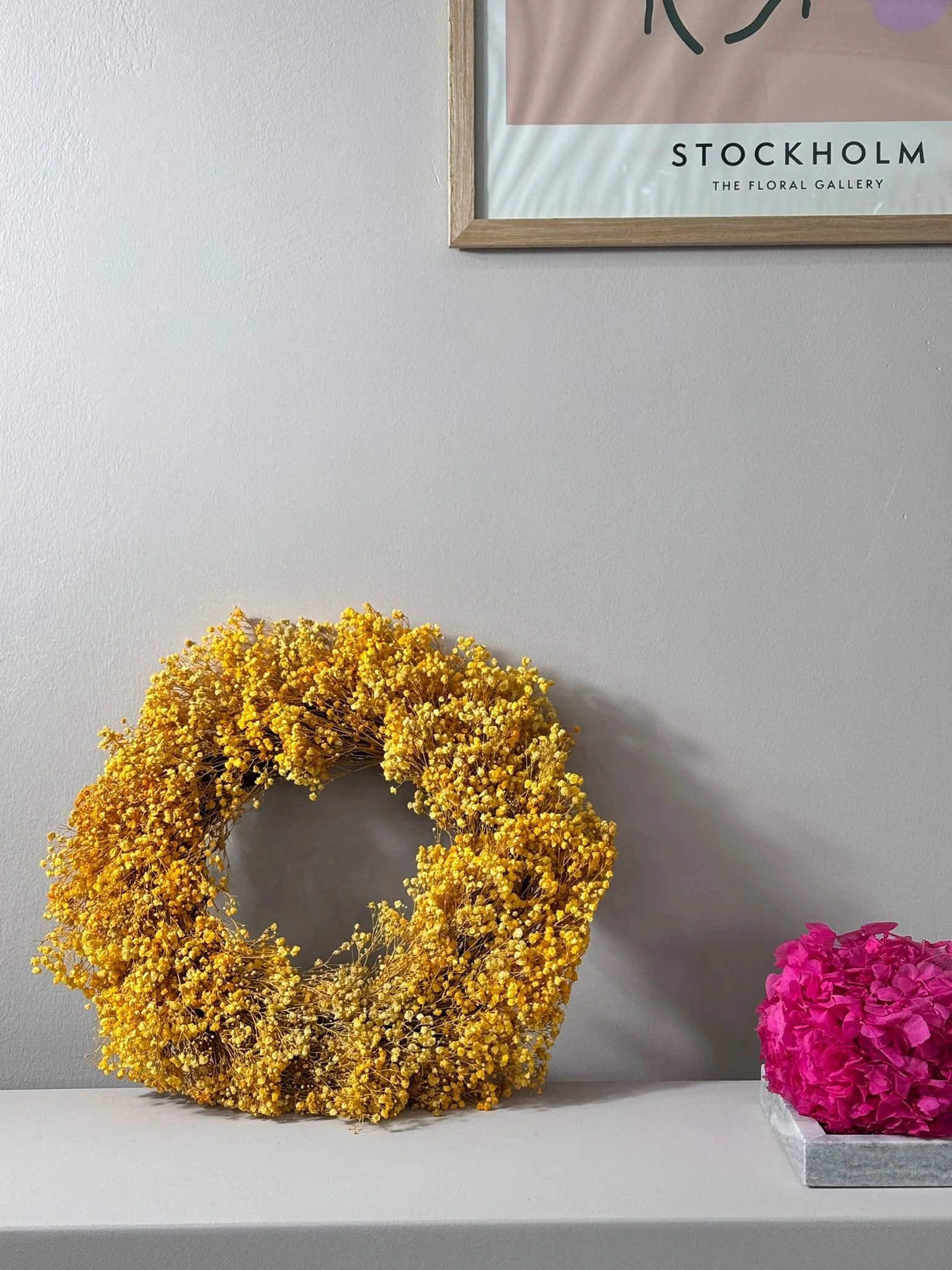 Trockenblumenkranz Schleierkraut