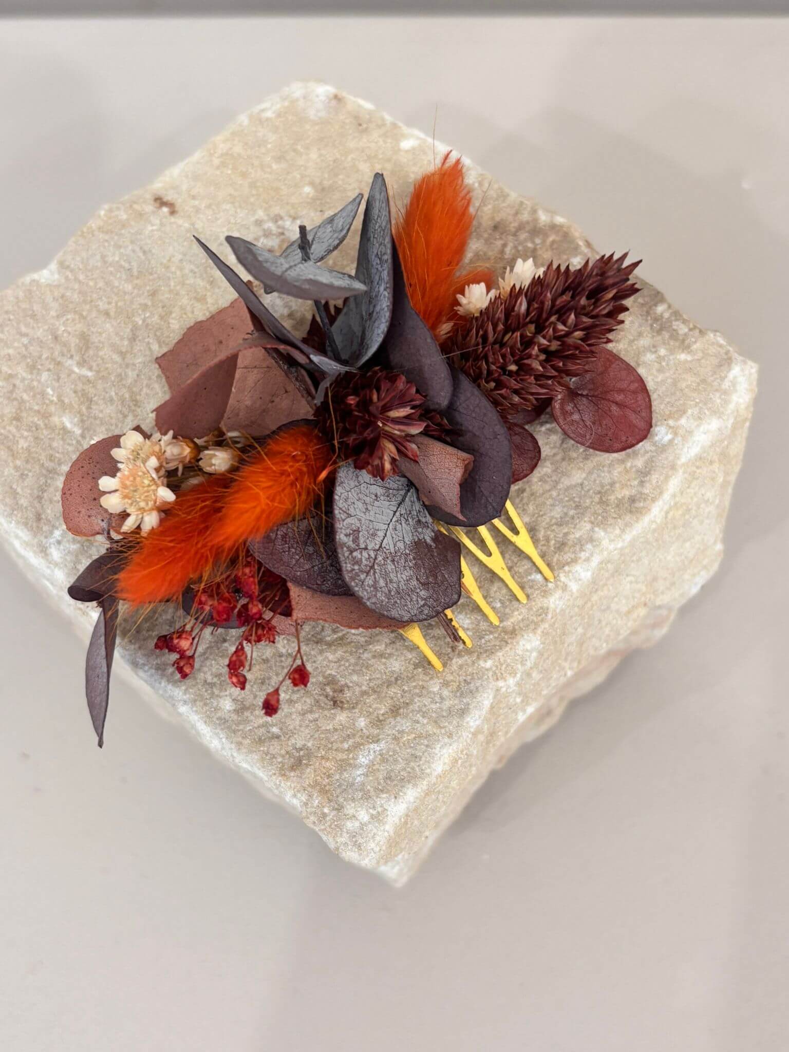 Haarkamm - Eukalyptus Terracotta Outlet