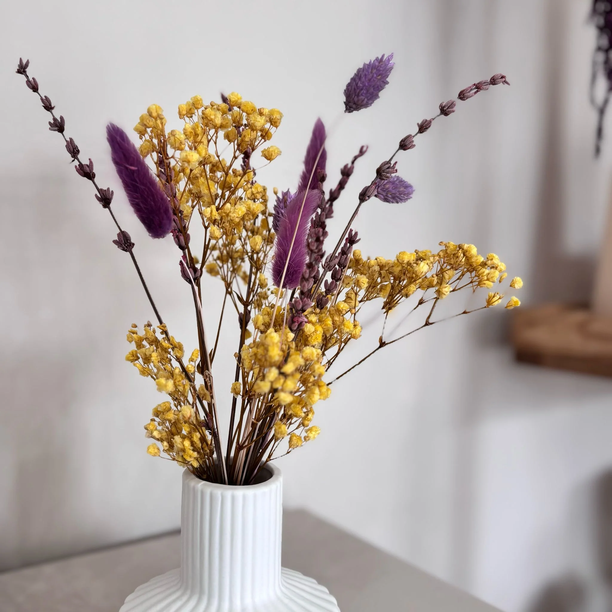 Trockenblumenstrauß Mini Purple Dreams