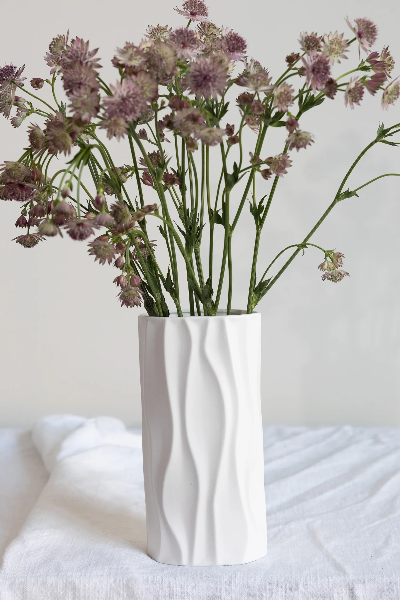 Vase Enviken- extravagante, ovale Vase in optimaler Größe