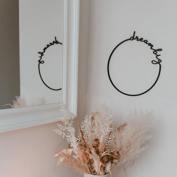 Eulenschnitt Holzkranz 