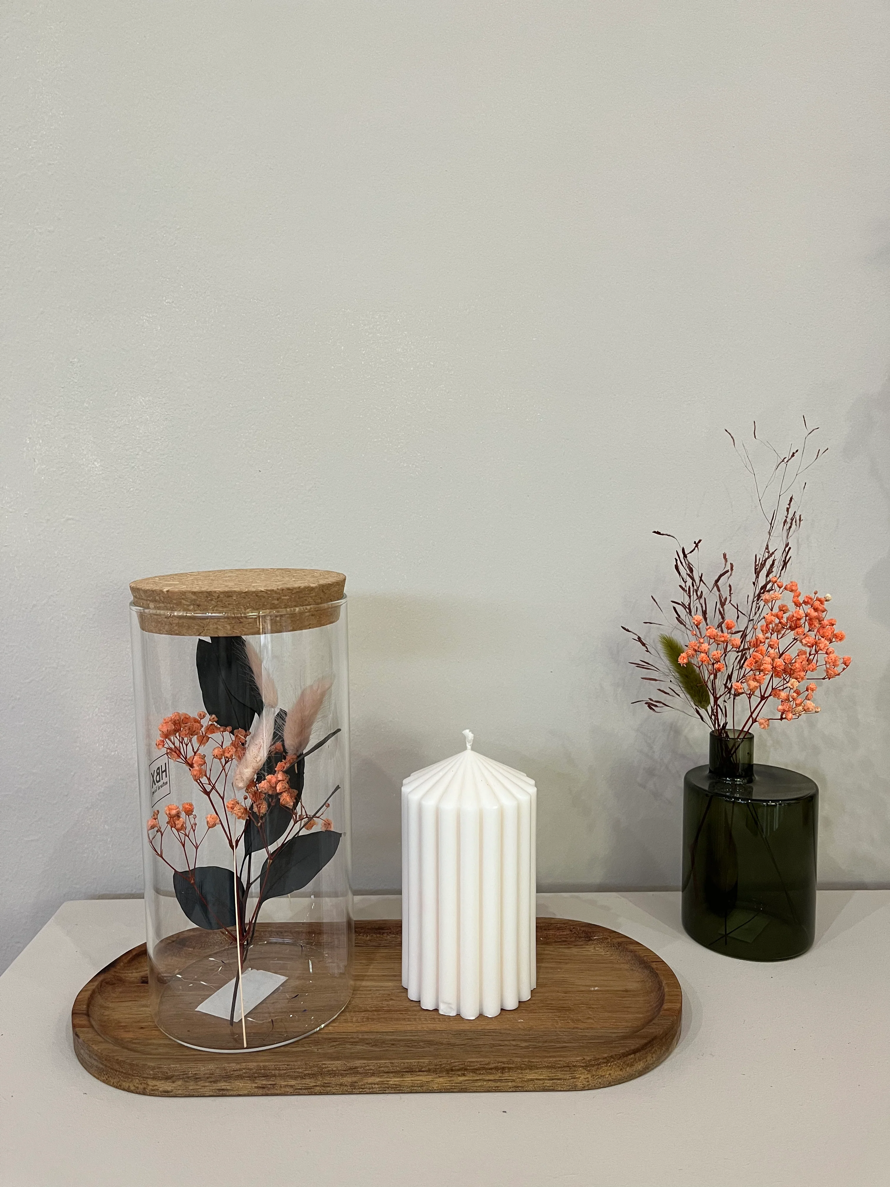 Vorratsglas Flower für Trockenblumen