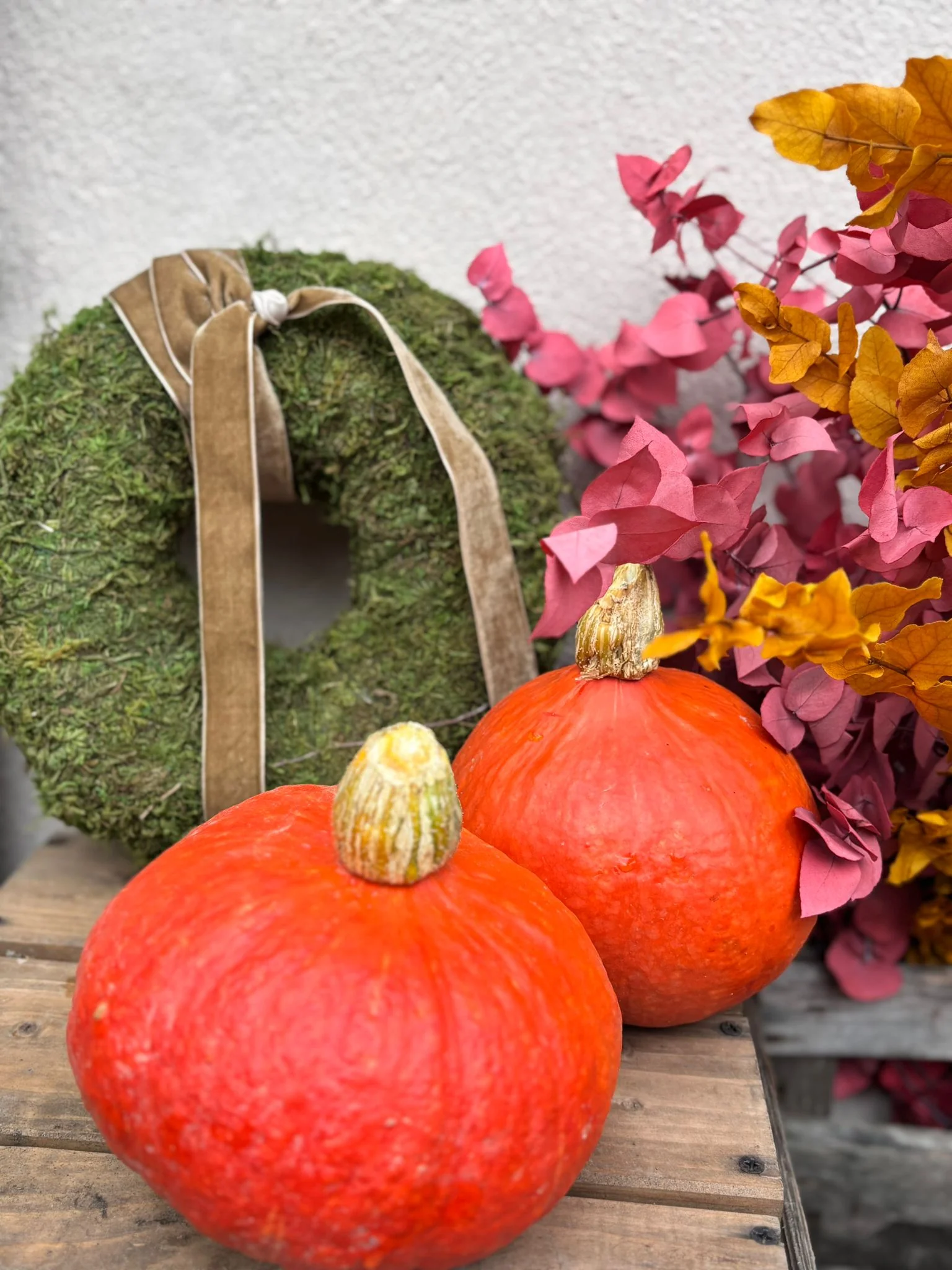 Mooskranz dick: Asia Moos grün