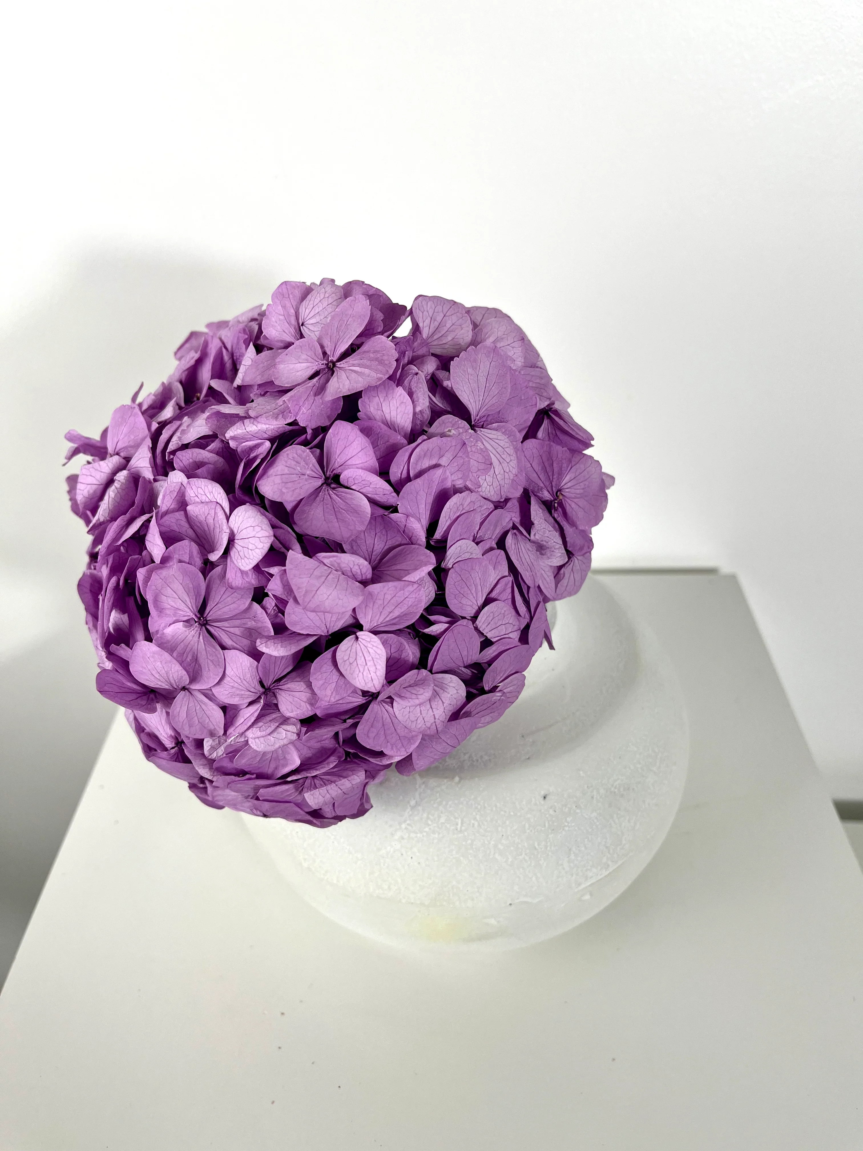 Vase Nieva small - hellgrau / beige