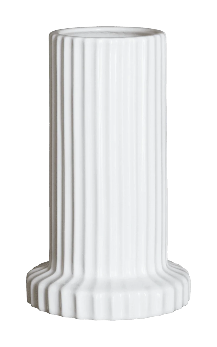 dbkd Vase Stripe Säule mit Rillen