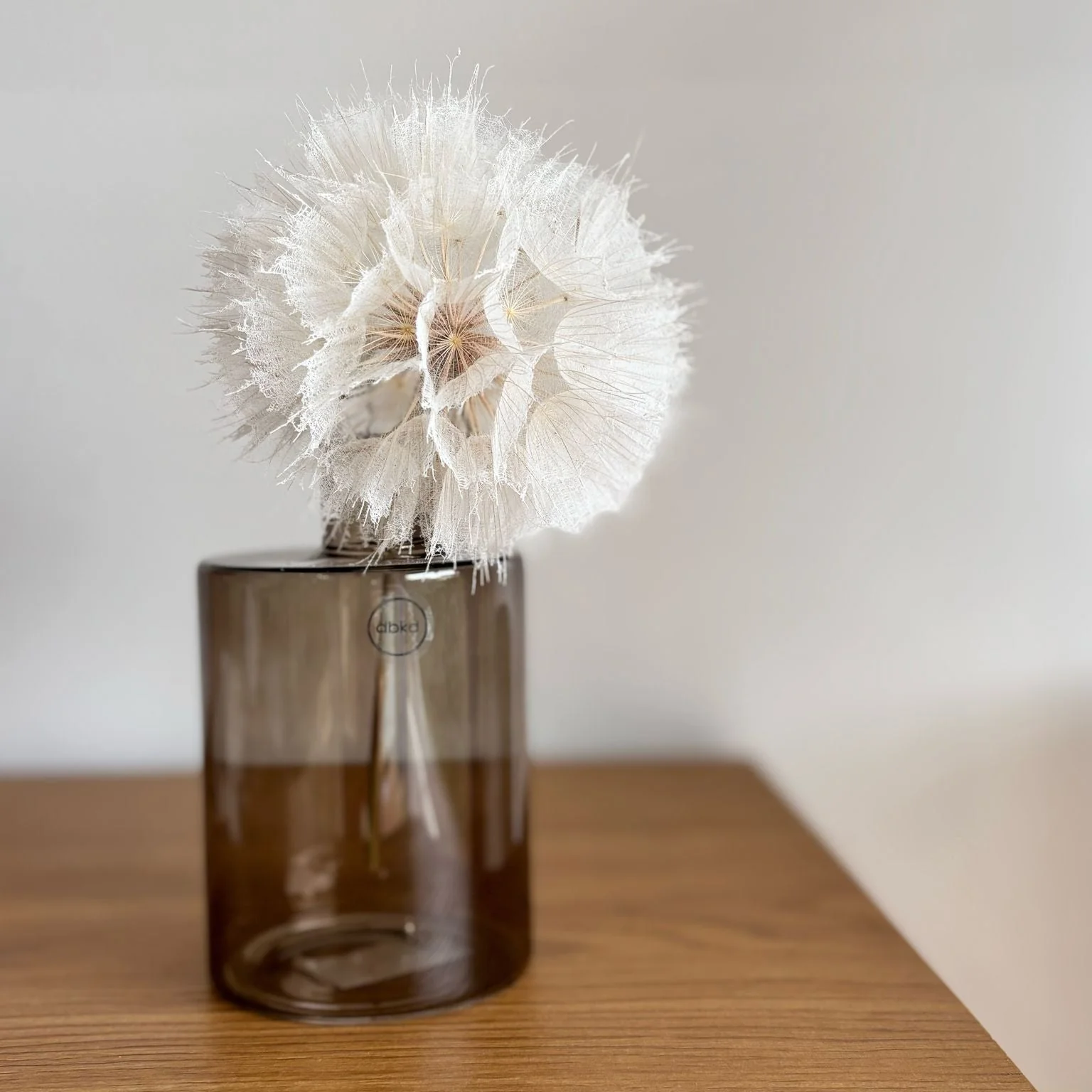 dbkd Pipe Vase Glas - die perfekte Vase für kleine Sträuße