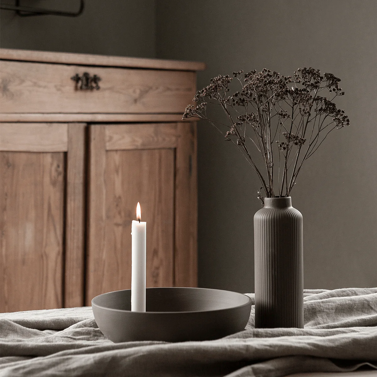 LIDATORP XL Kerzenhalter und Schale in einem - die perfekte Kombination