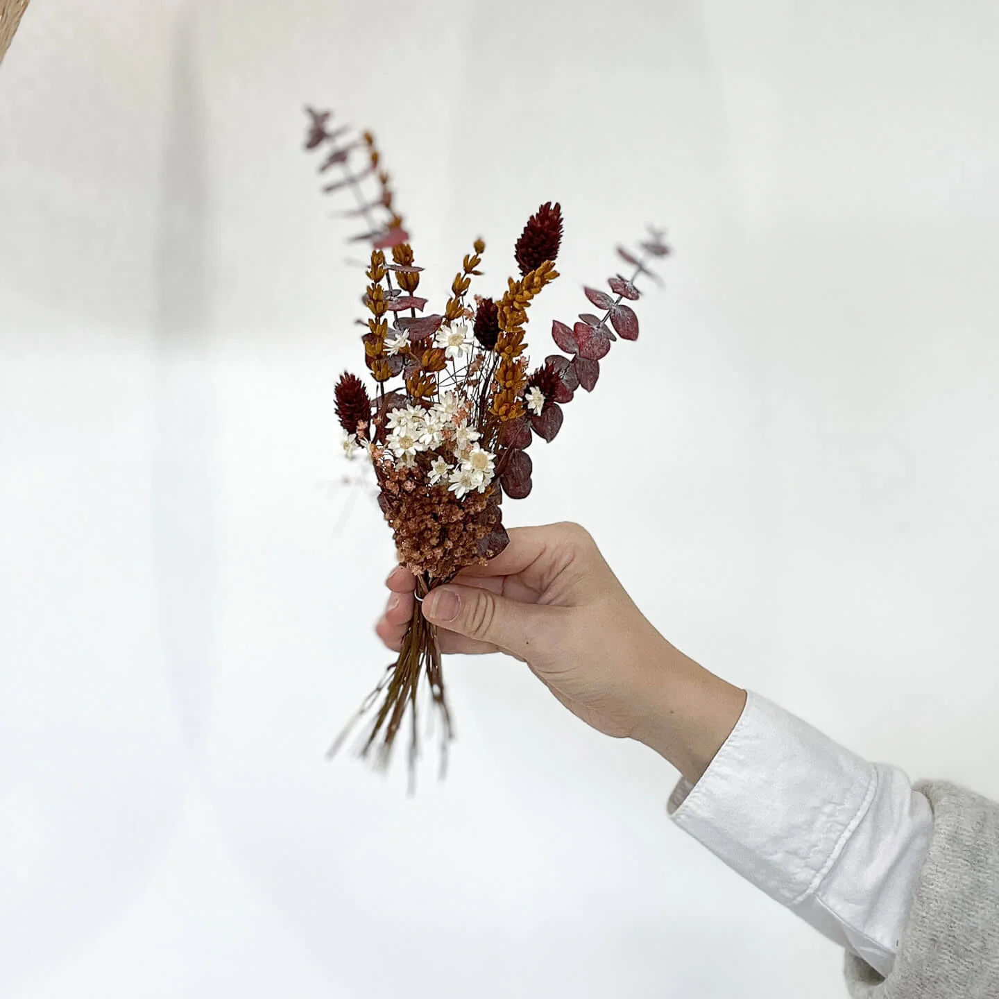 Indian Summer: Trockenblumenstrauß Mini Eukalyptus