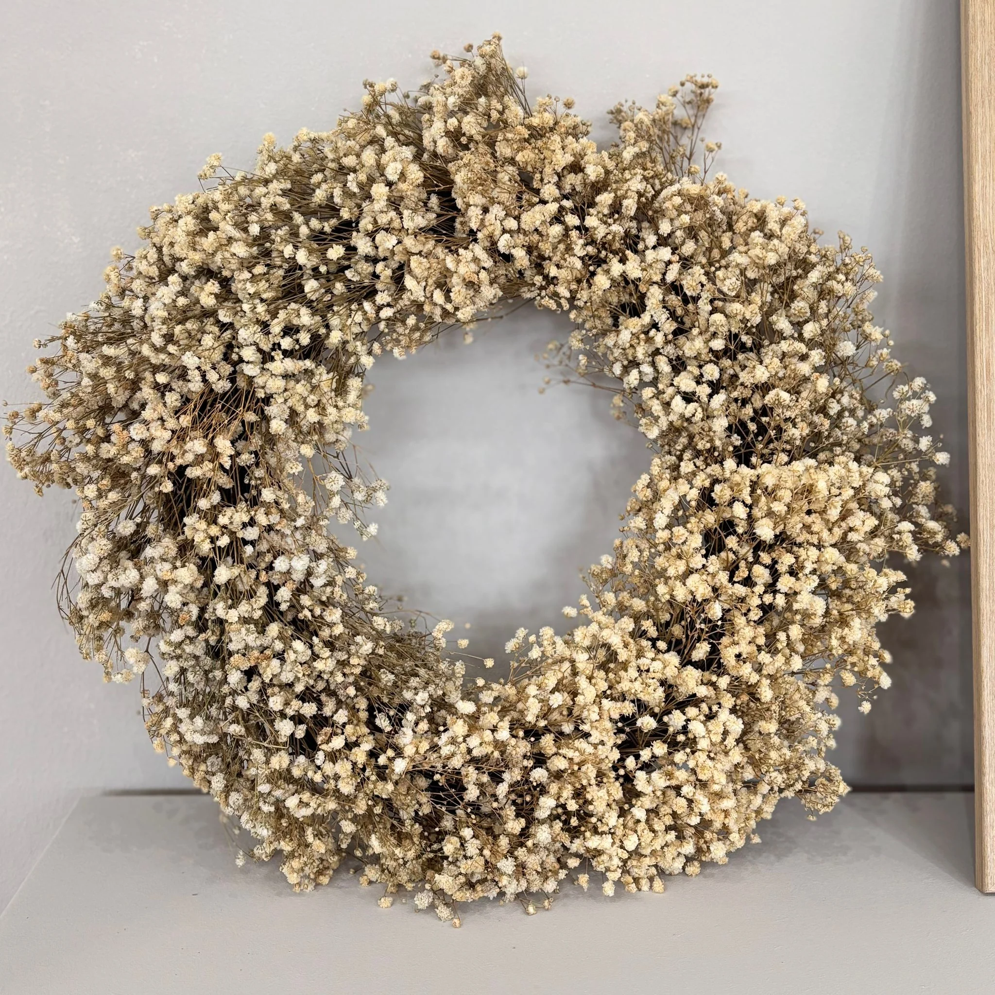 Trockenblumenkranz Schleierkraut