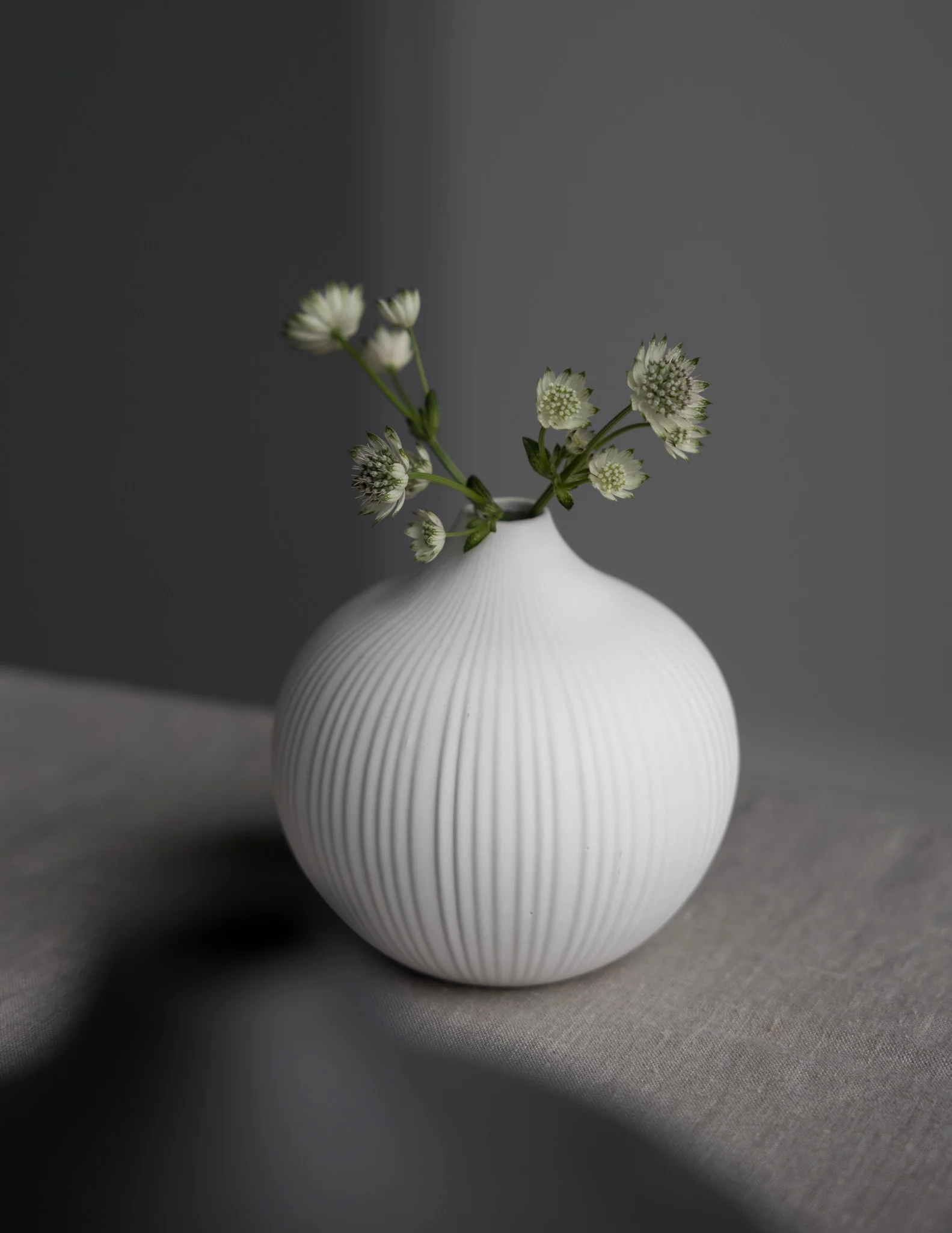 Fröbacken Vase weiss medium