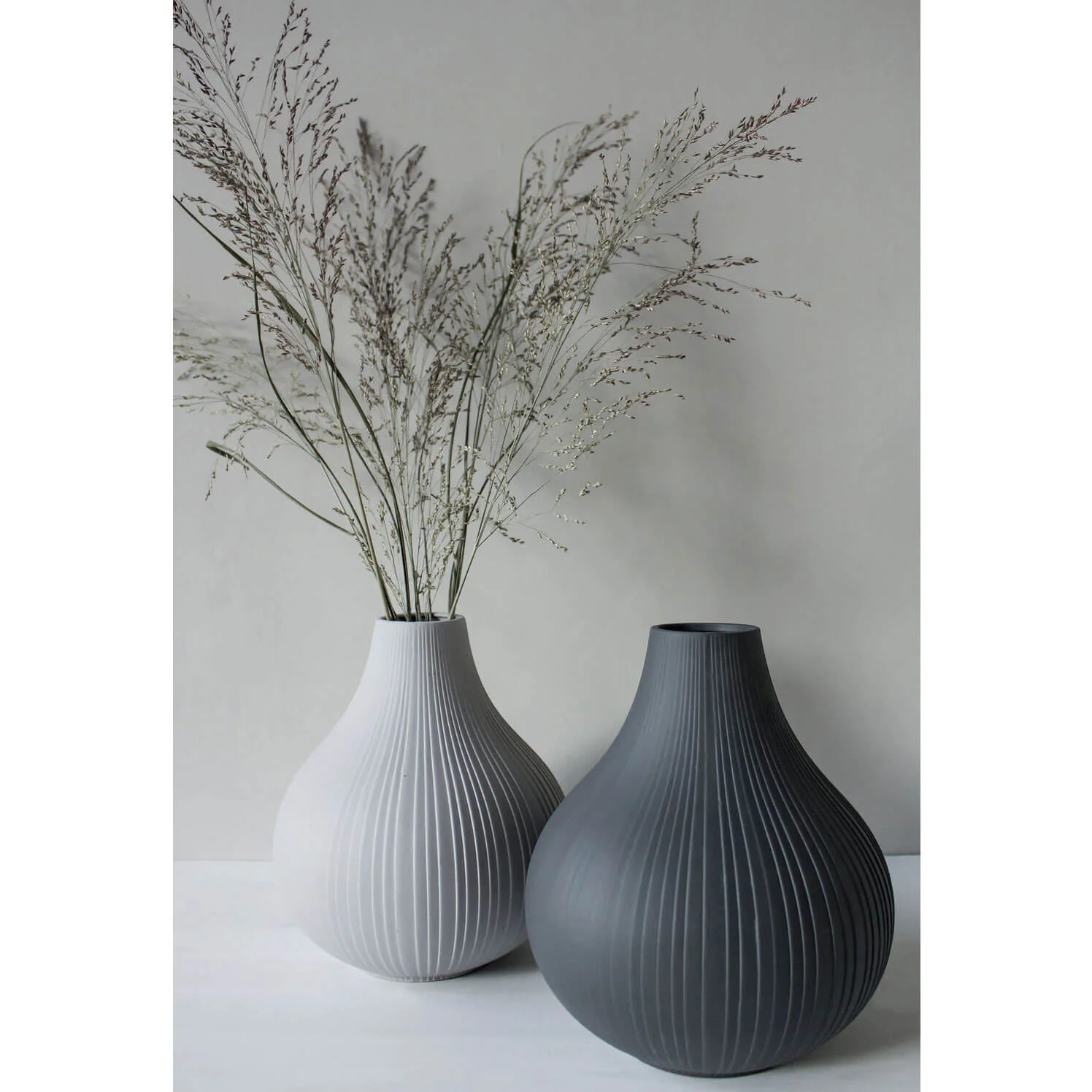 Ekenäs - Kleine Vase mit Rillen