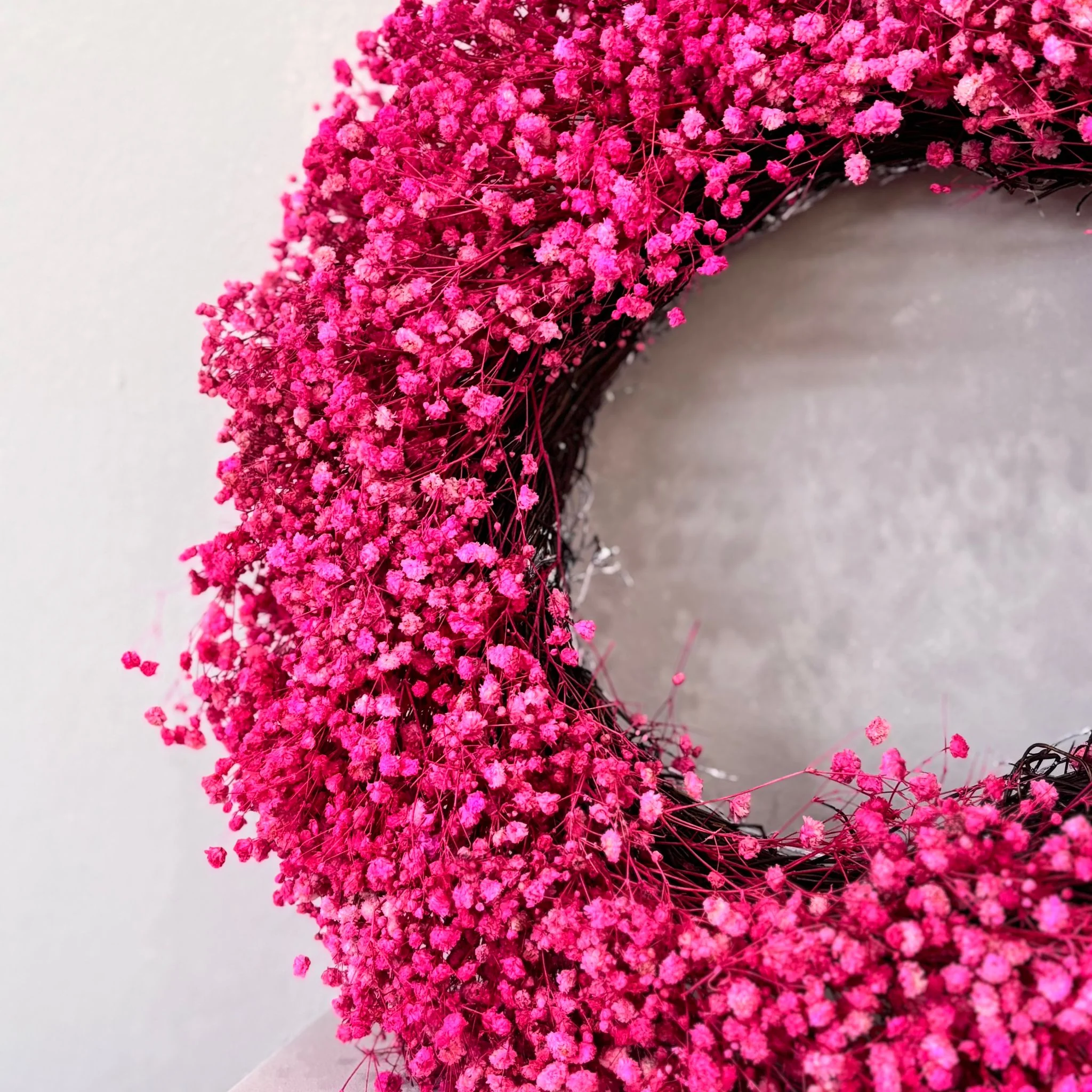 Trockenblumenkranz Schleierkraut