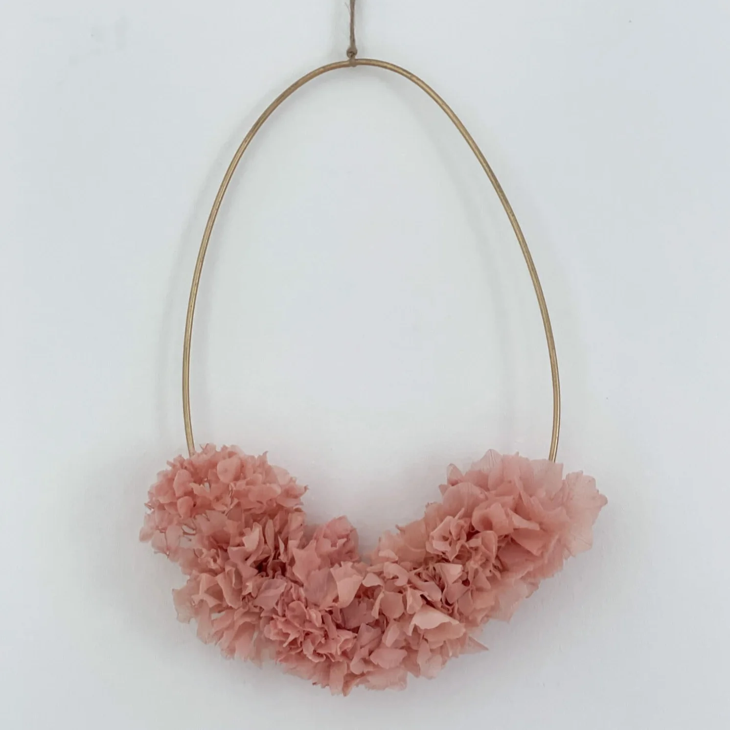 Trockenblumenkranz Osterei