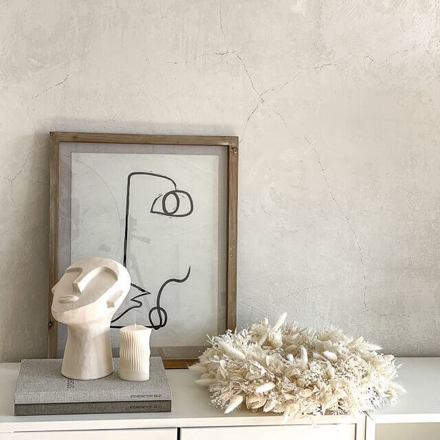 Adventskranz Trockenblumen 