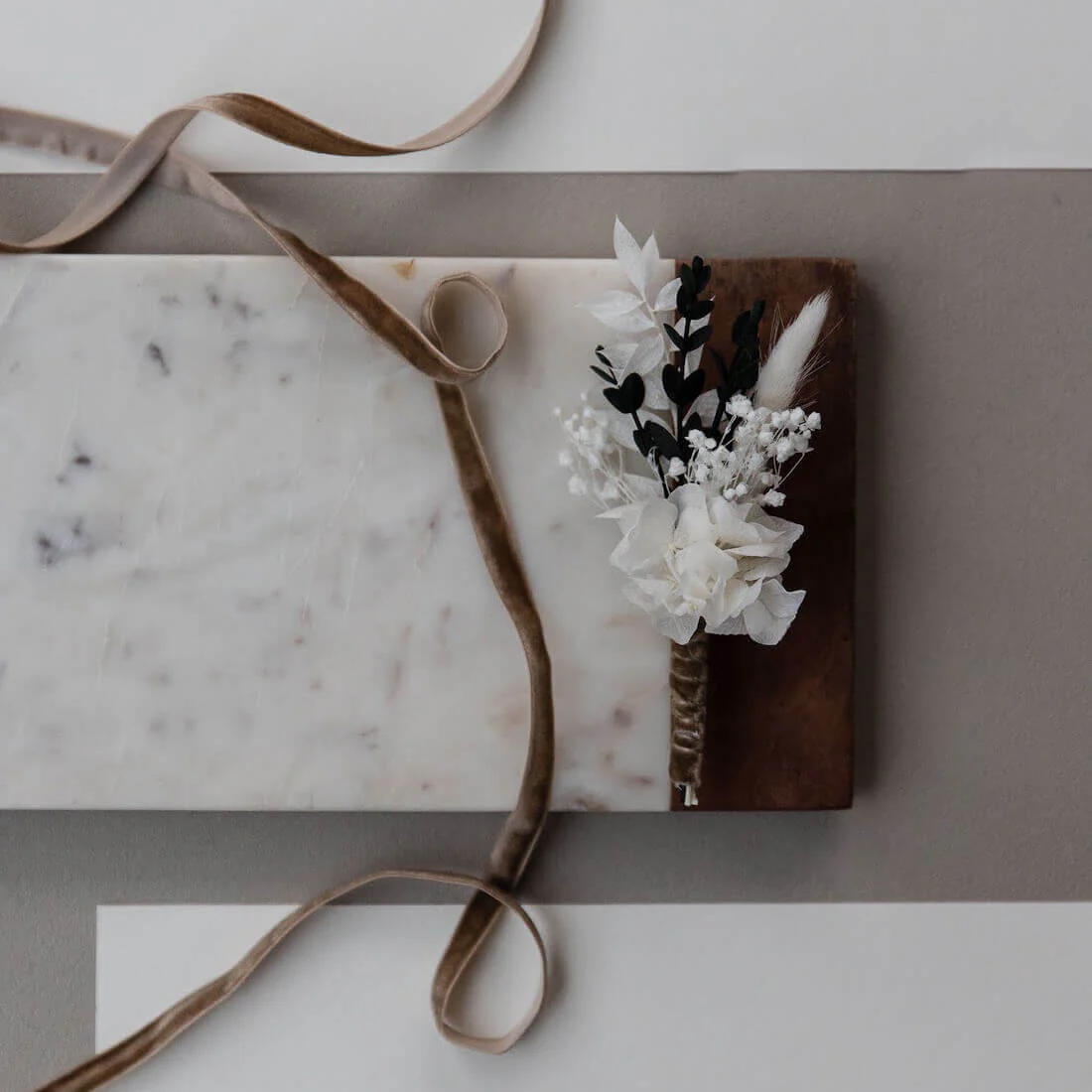 Anstecker Trockenblumen Eukalyptus Bräutigam I Trauzeuge