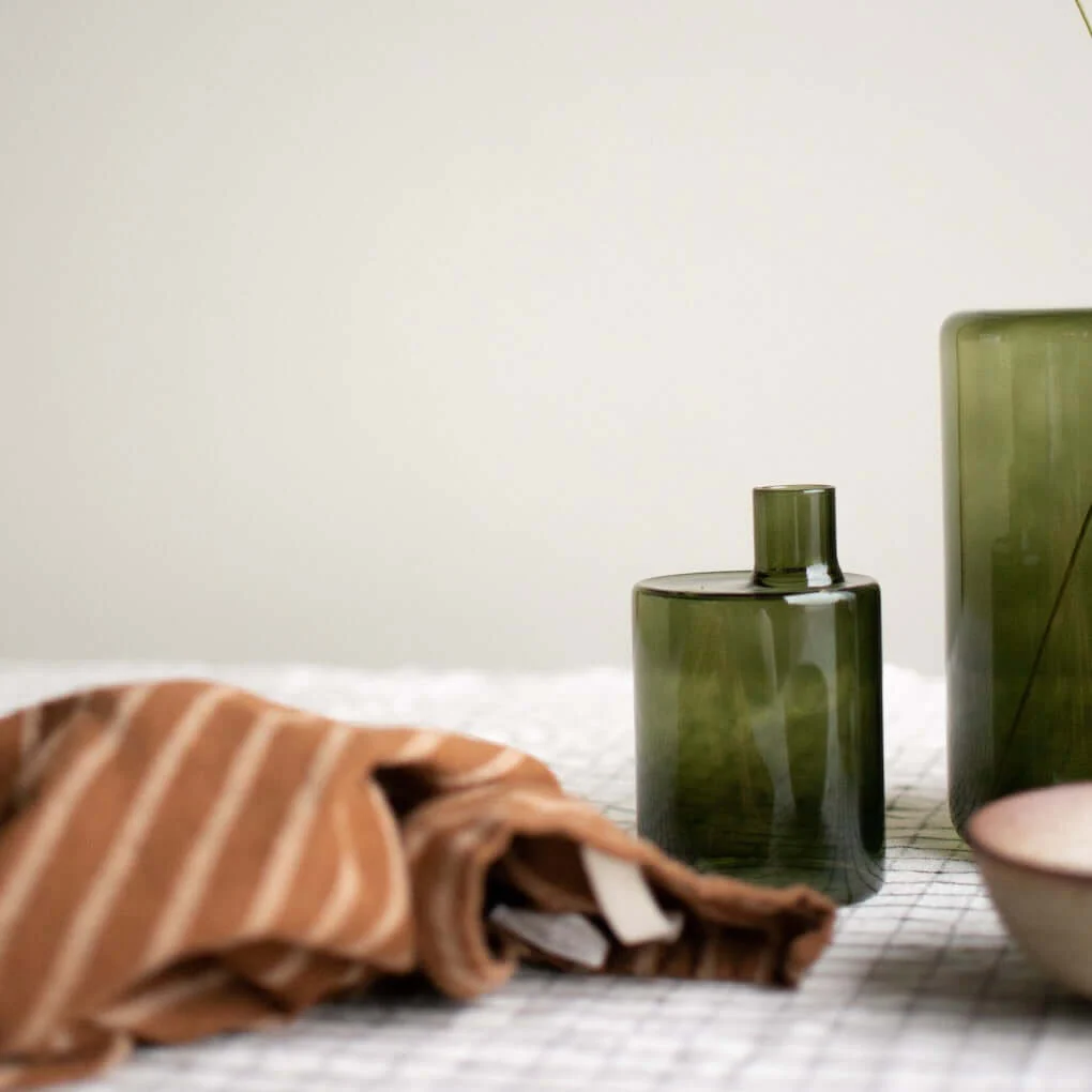 dbkd Pipe Vase Glas - die perfekte Vase für kleine Sträuße