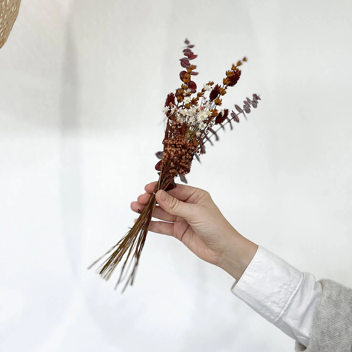 Indian Summer: Trockenblumenstrauß Mini Eukalyptus