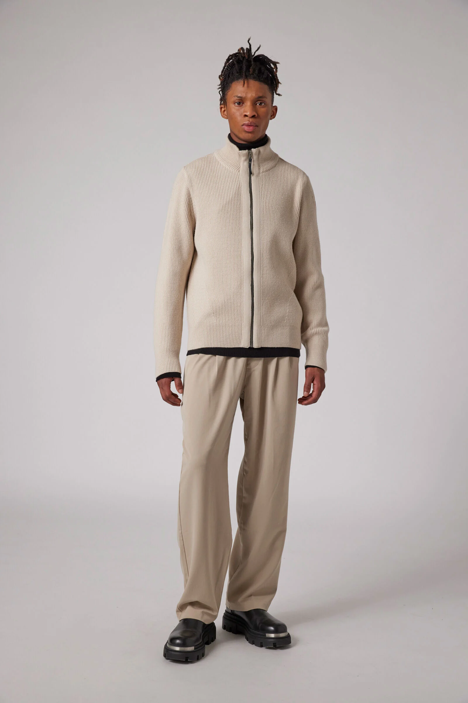 MANNY - FULL-ZIP CARDIGAN