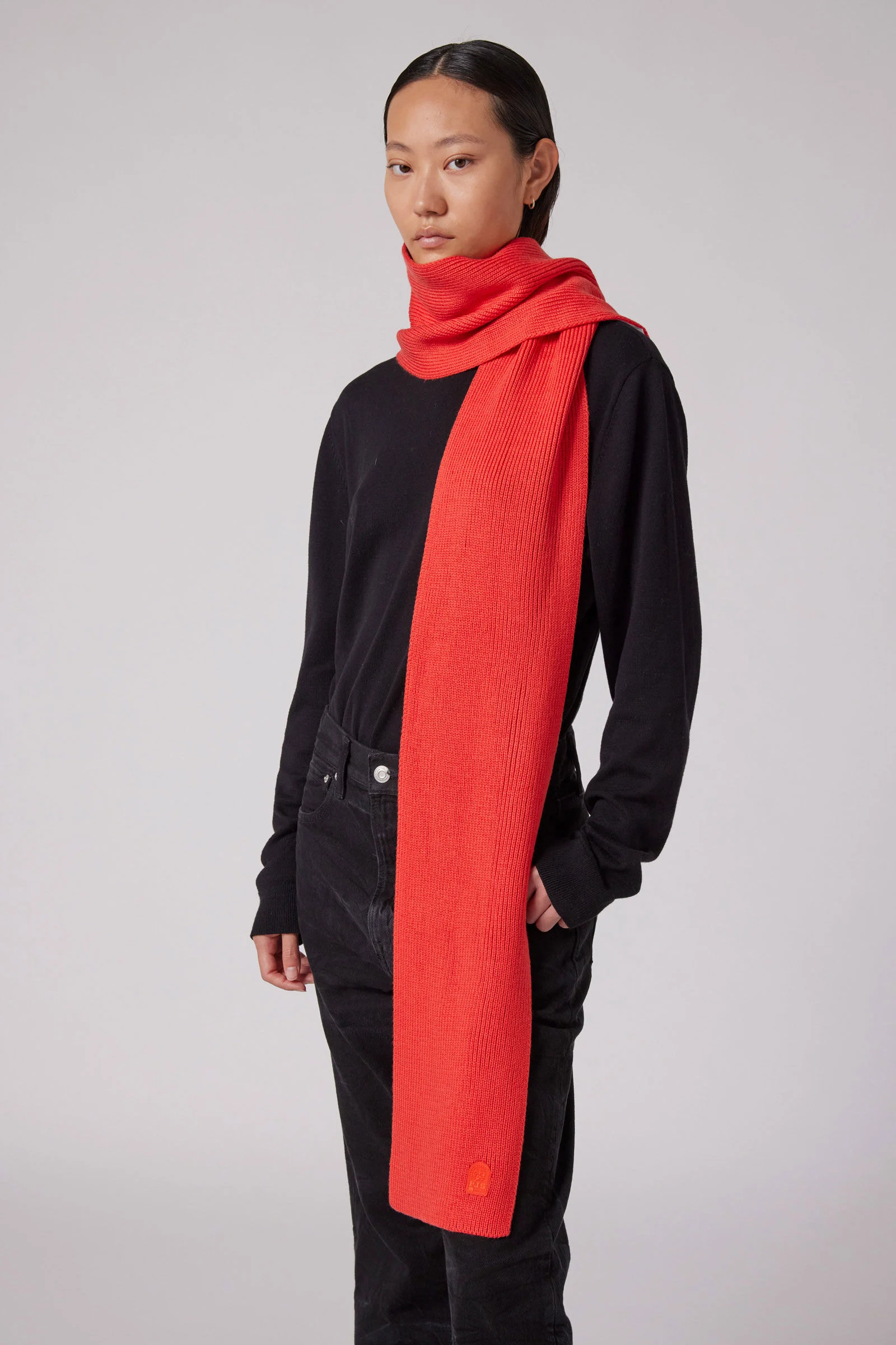 PLAIN - MERINO WOOL SCARF