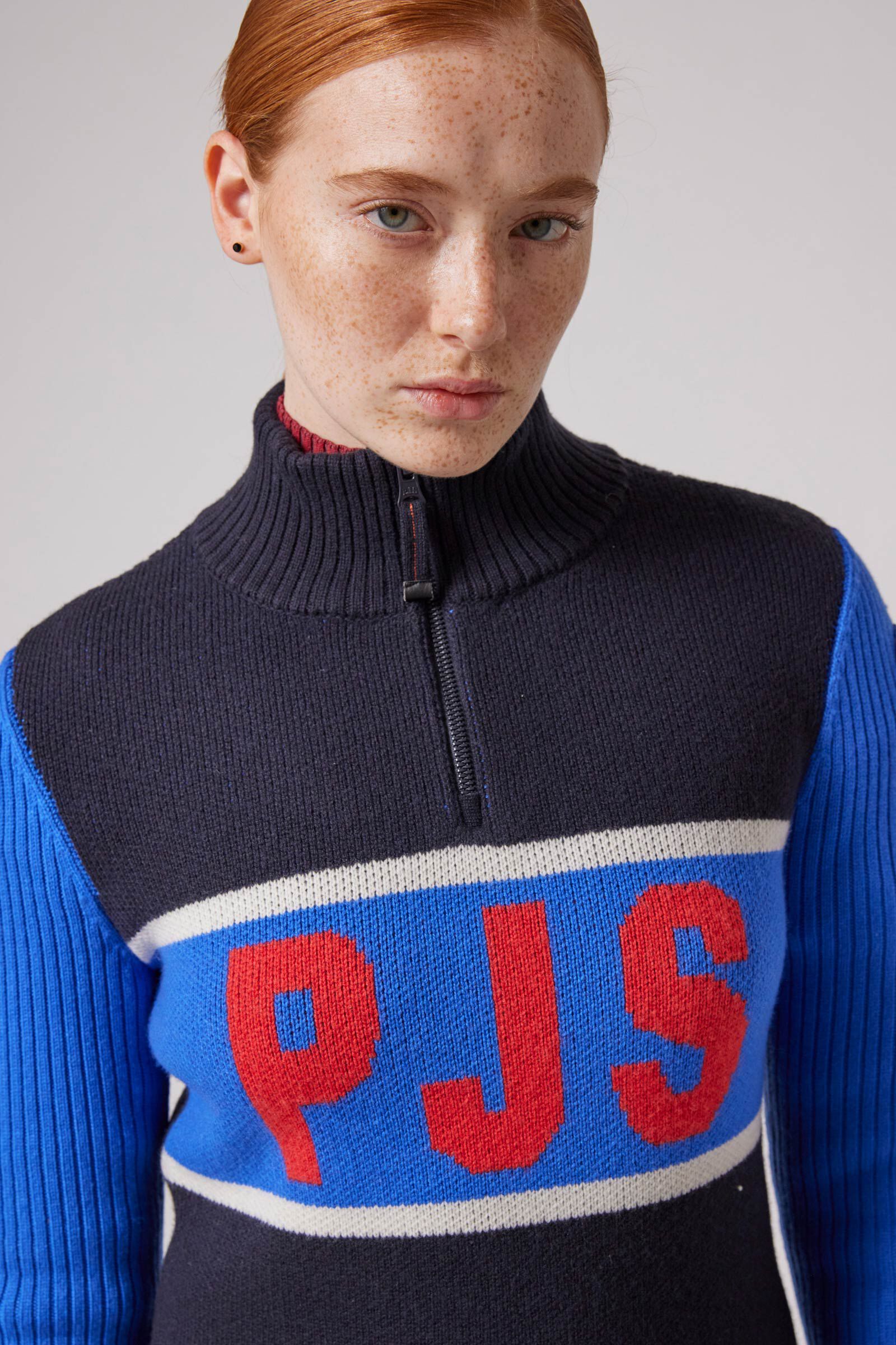 GIA - HALF-ZIP SWEATER