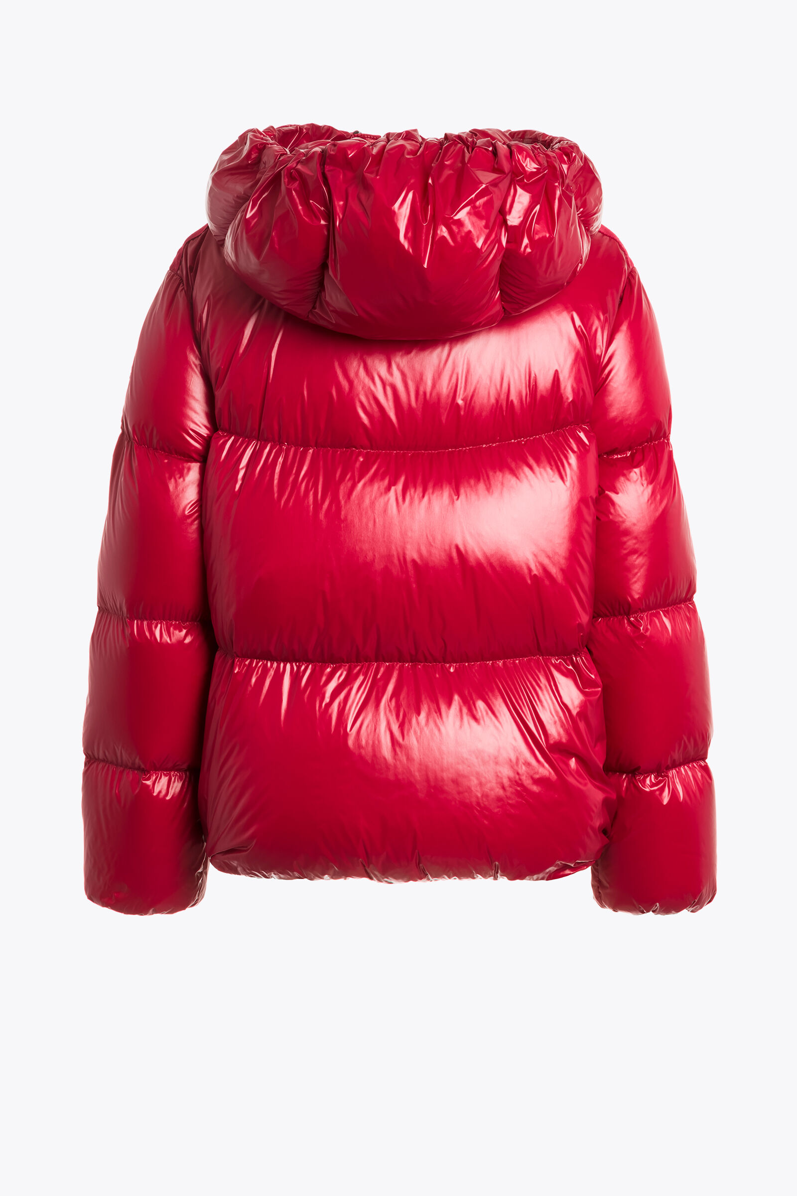 WATER FLOWER - HOODED DOWN JACKET