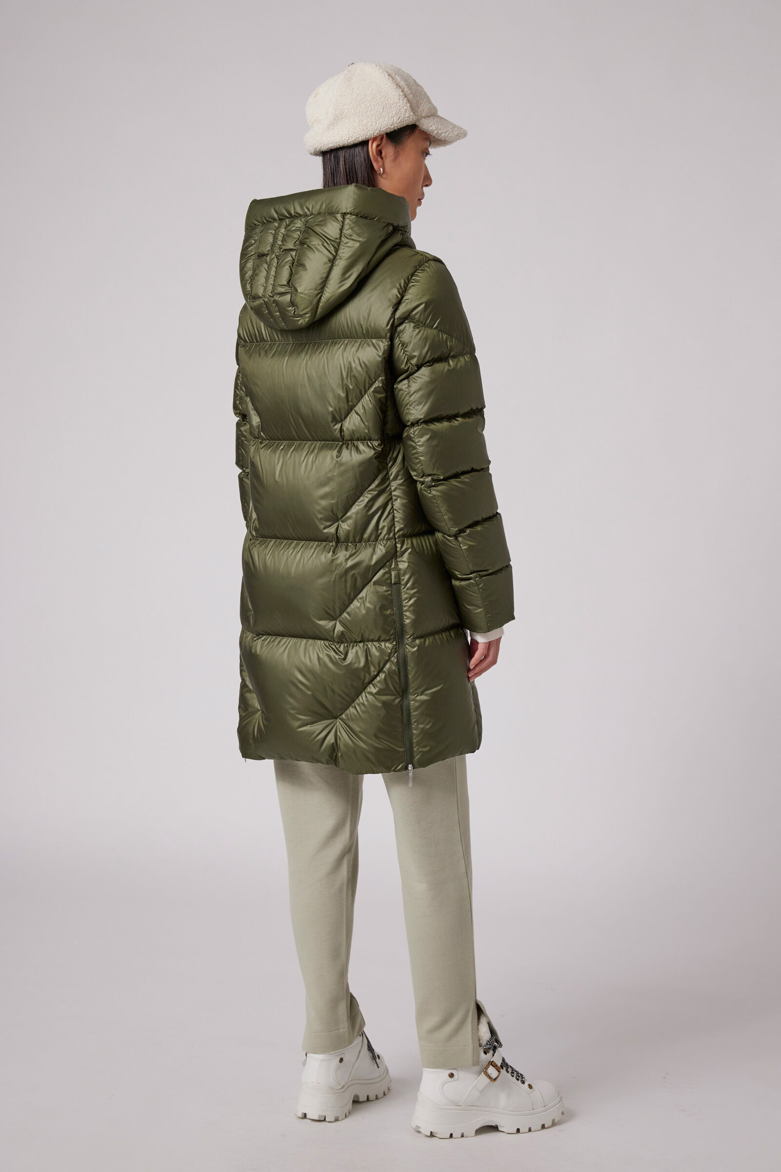 JANET - HOODED DOWN JACKET