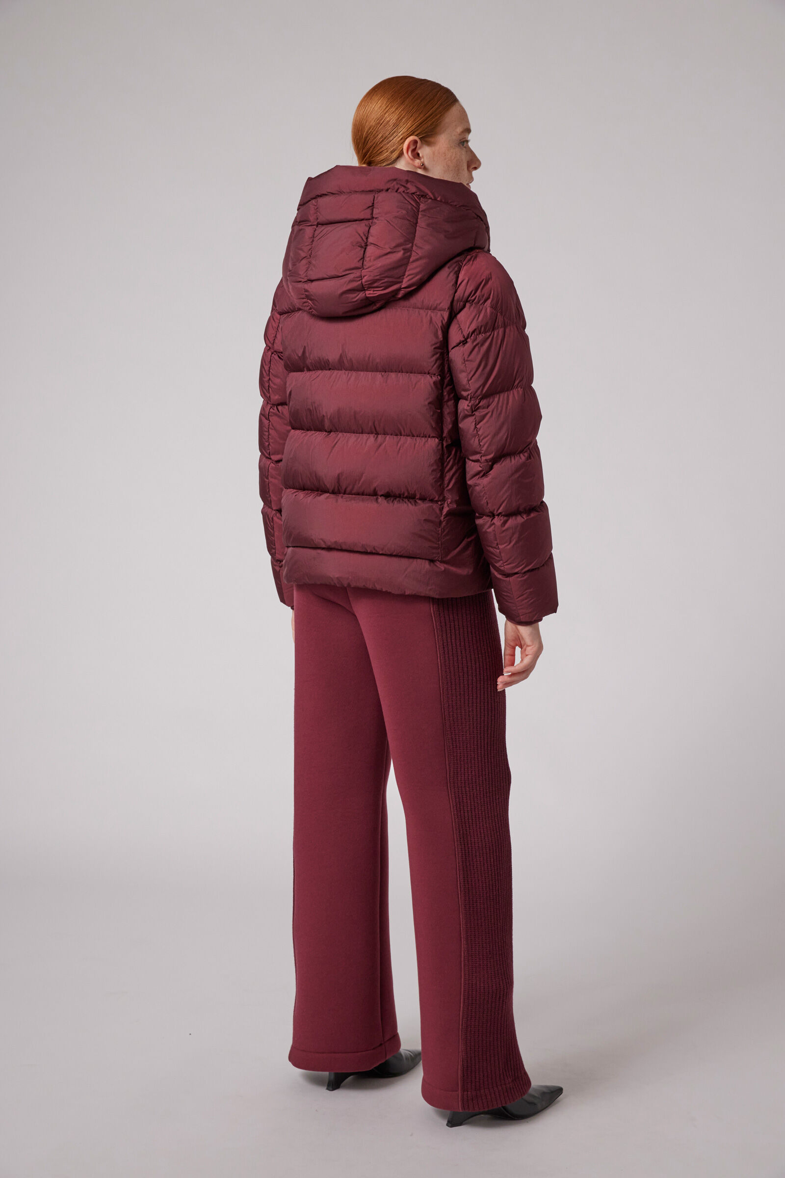 BERTILLA - HOODED DOWN JACKET