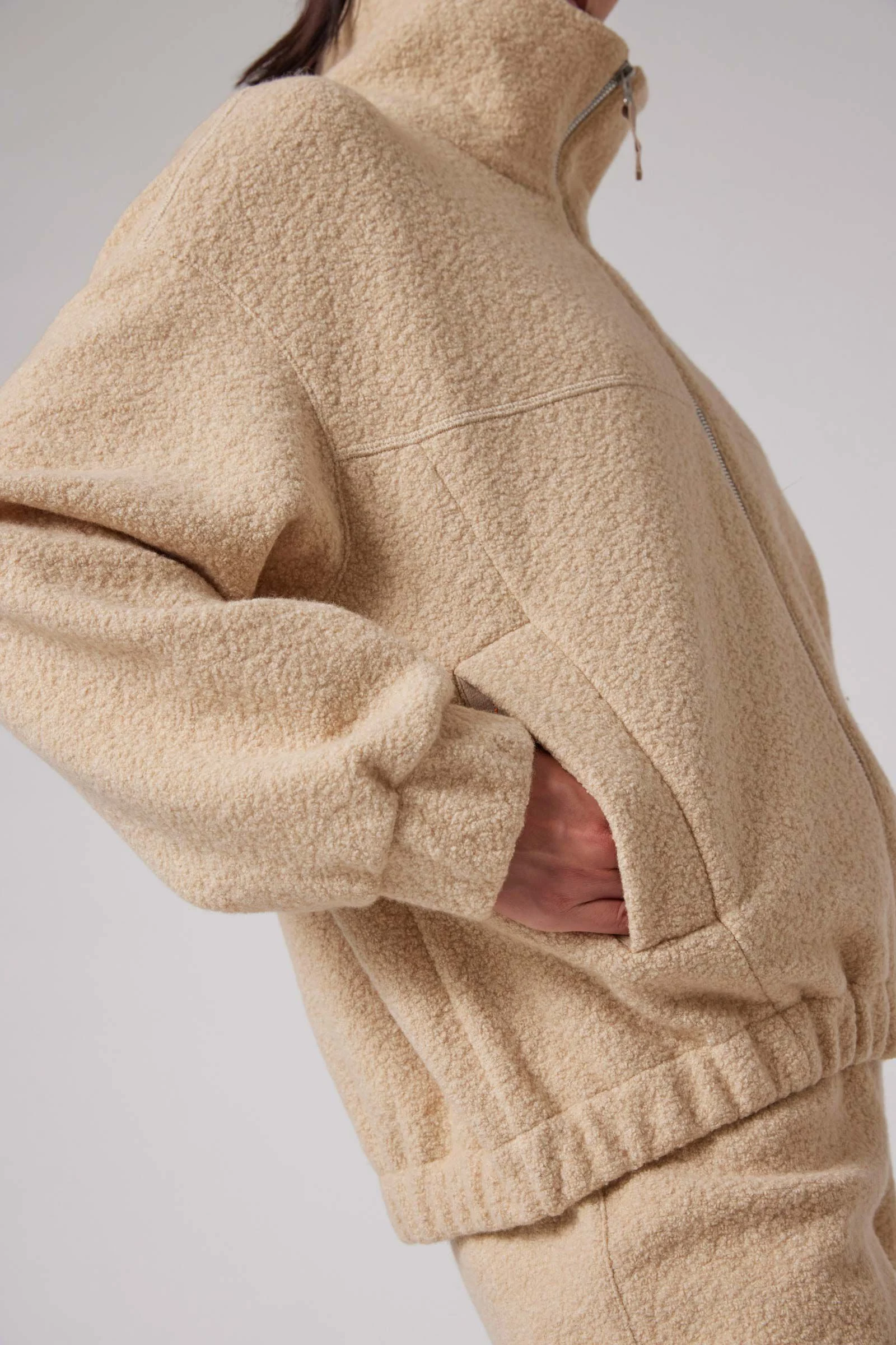 MINORI - FULL-ZIP SWEAT