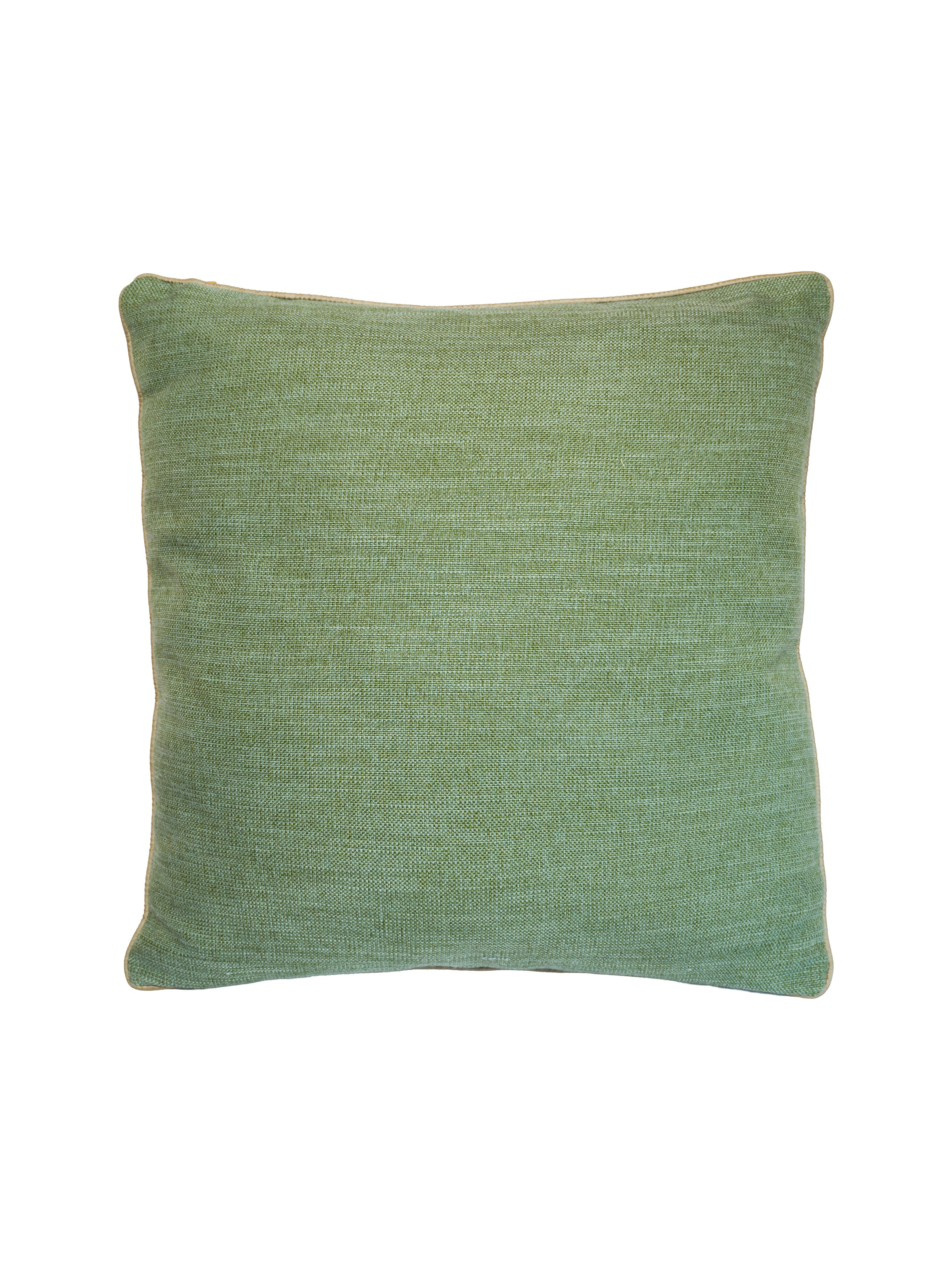 Papatya Desenli Gold Yastık