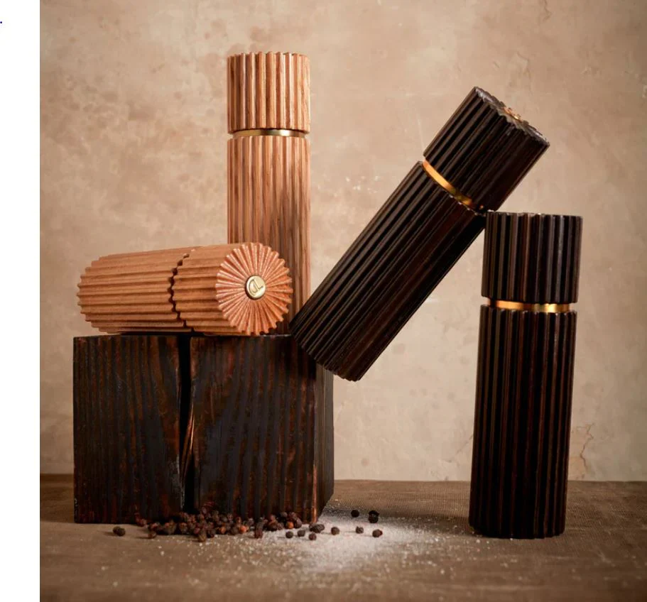 Doğal Meşe Tuz Biber Değirmeni