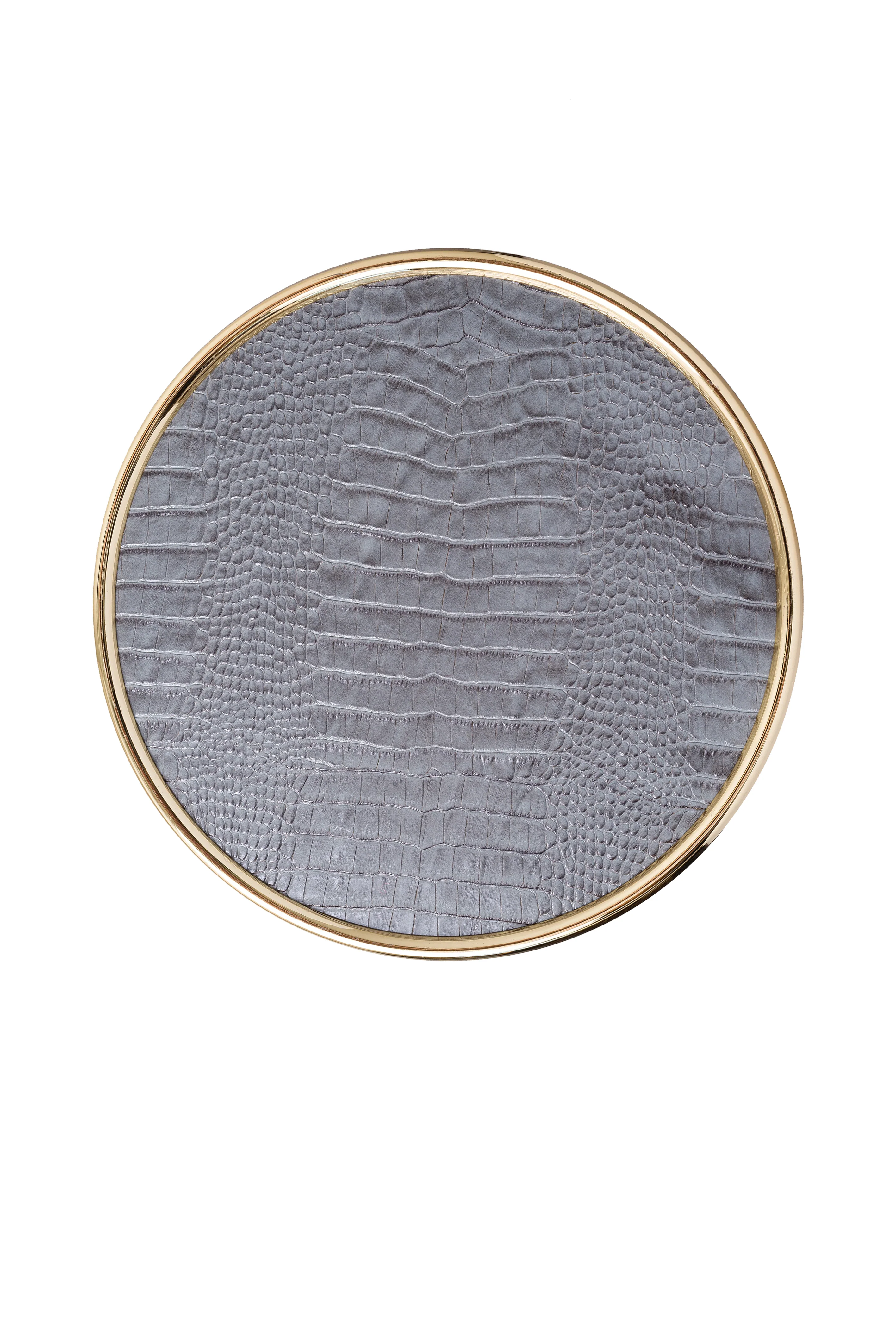 Gri Crocodile Deri Supla