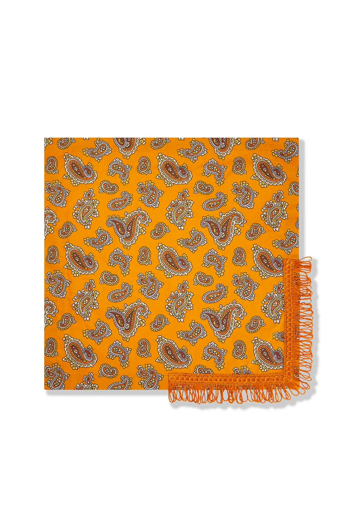 Sarı Püsküllü Otantik Peçete