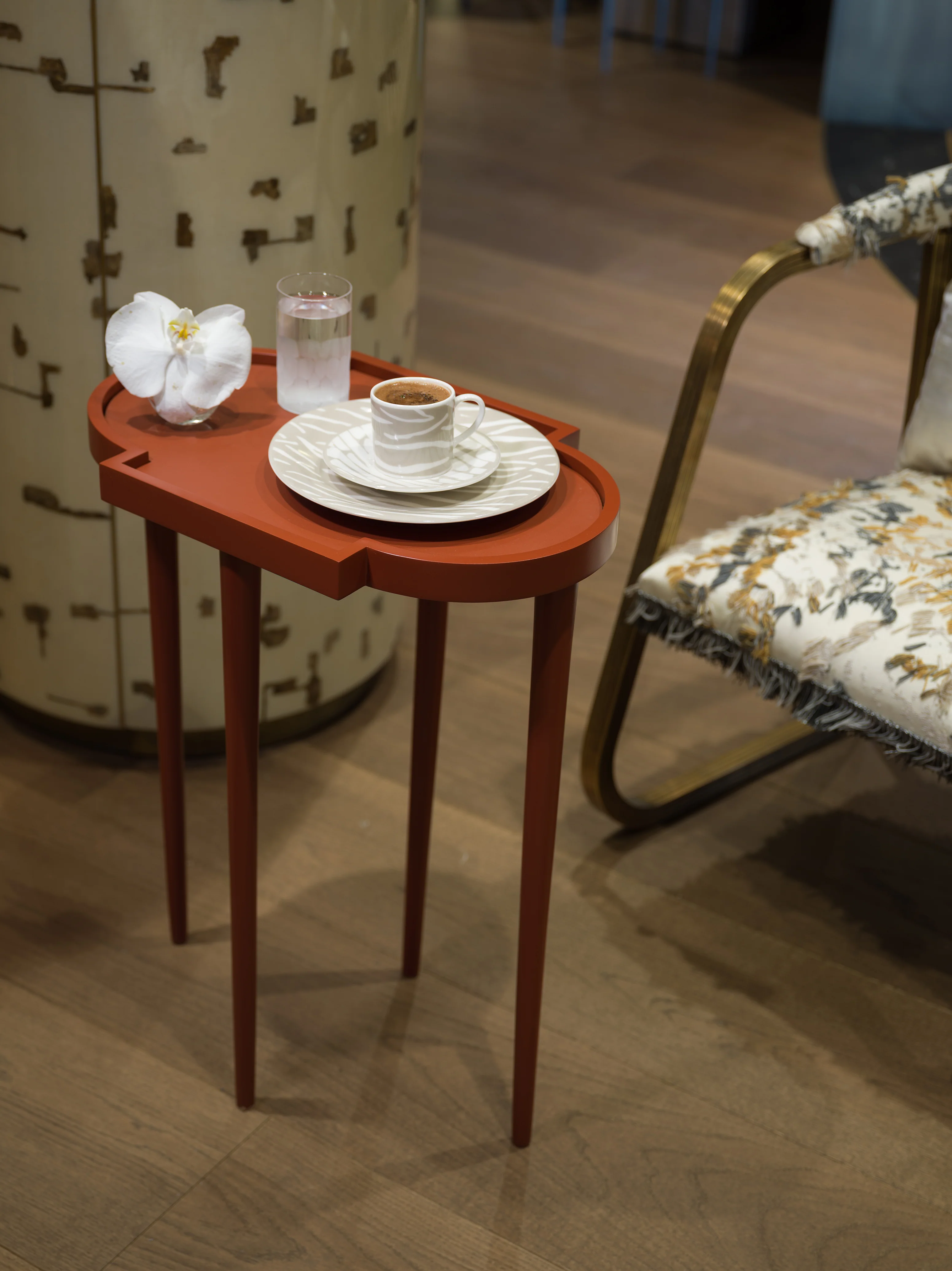 Zebra Desen Vizon Renk Kahve Fincanı