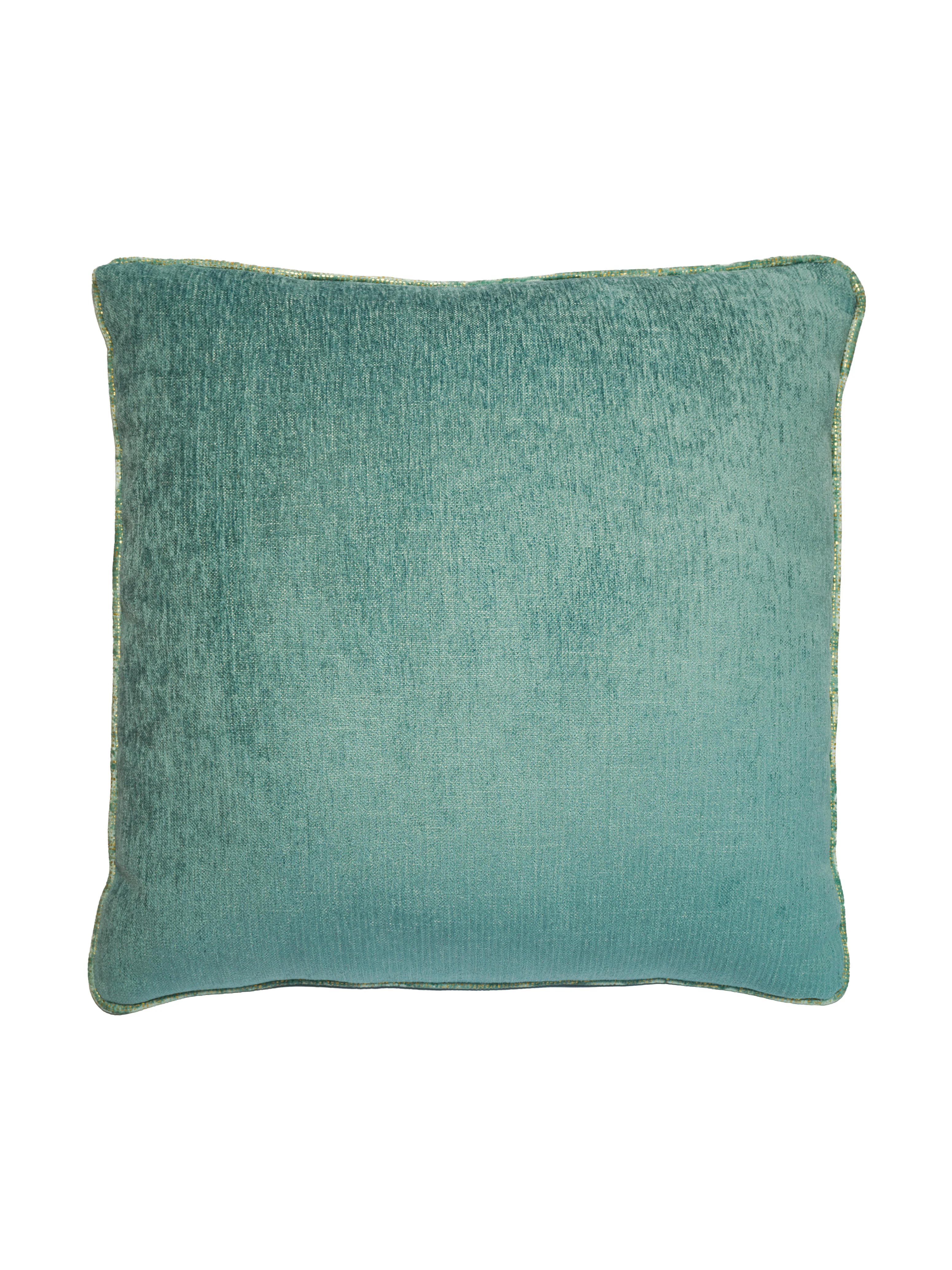 Keten Dokulu Mint Yastık